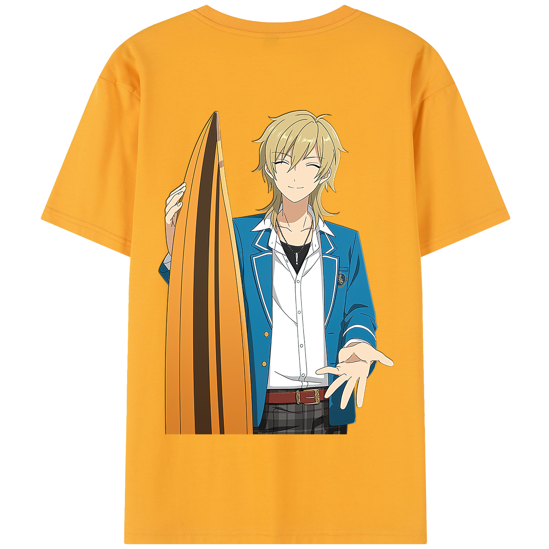（画像用） あんさんぶるスターズ! Ensemble Stars 綿100％半袖Tシャツ（背面プリント）
