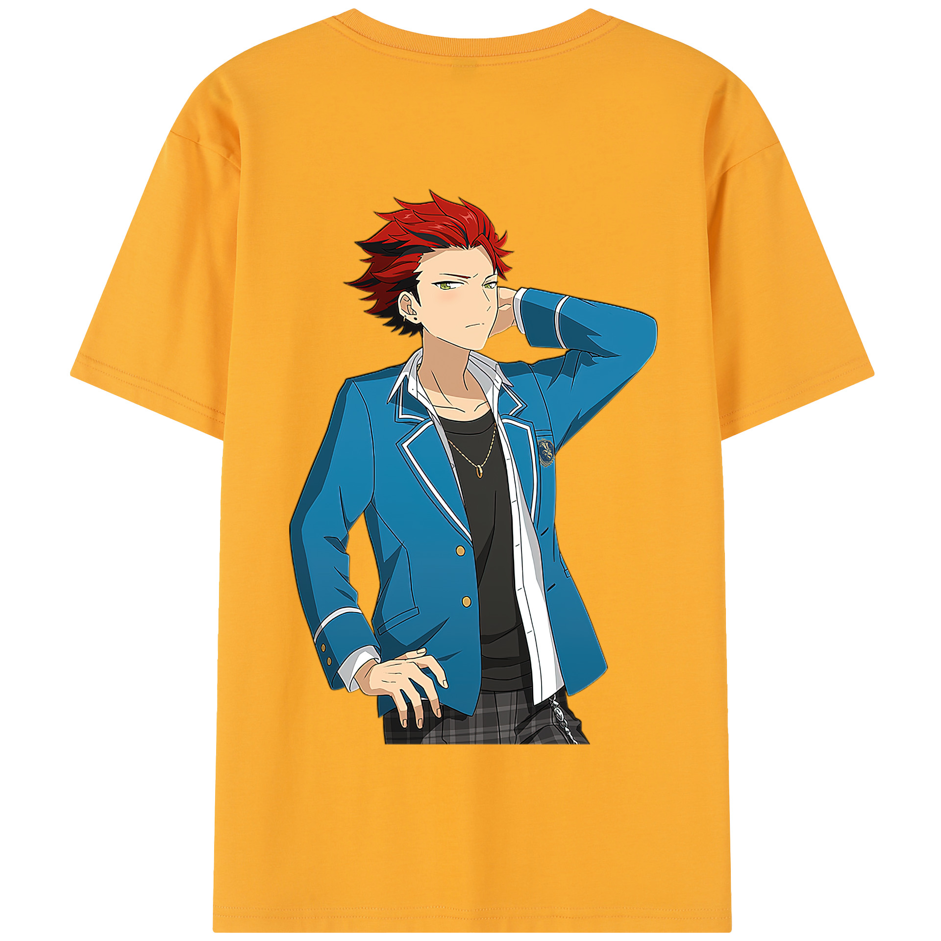 （画像用） あんさんぶるスターズ! Ensemble Stars 綿100％半袖Tシャツ（背面プリント）