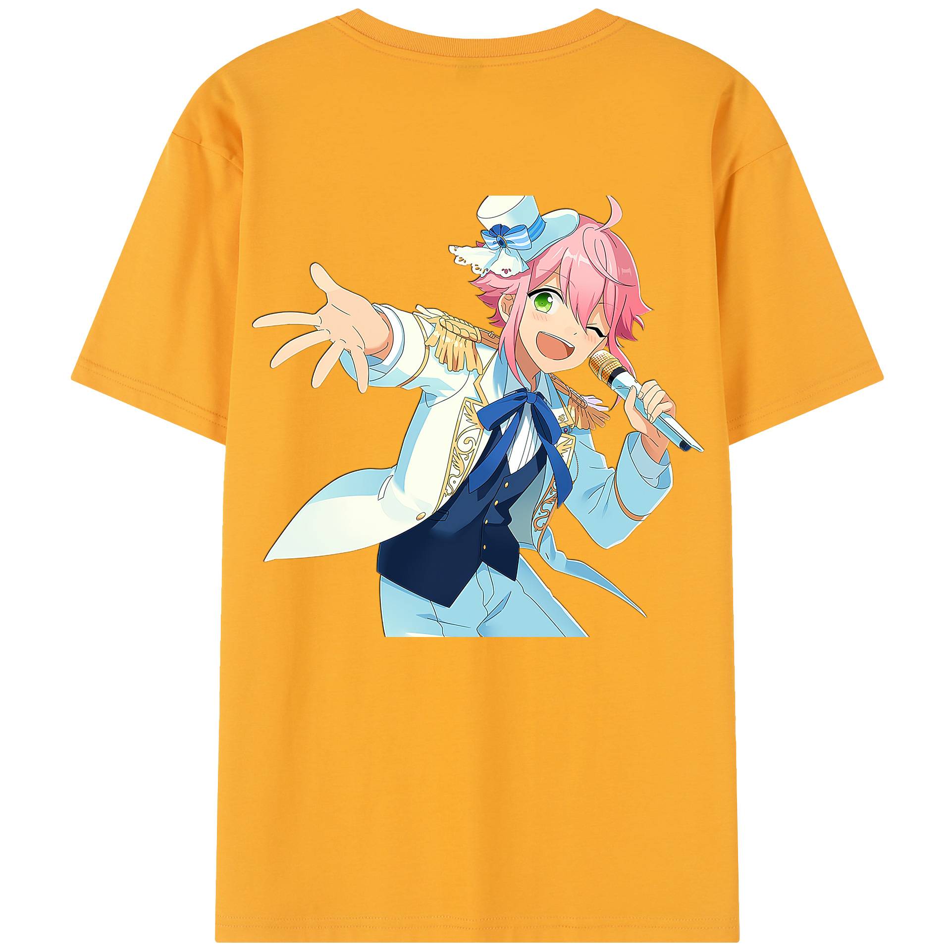（画像用） あんさんぶるスターズ! Ensemble Stars 綿100％半袖Tシャツ（背面プリント）