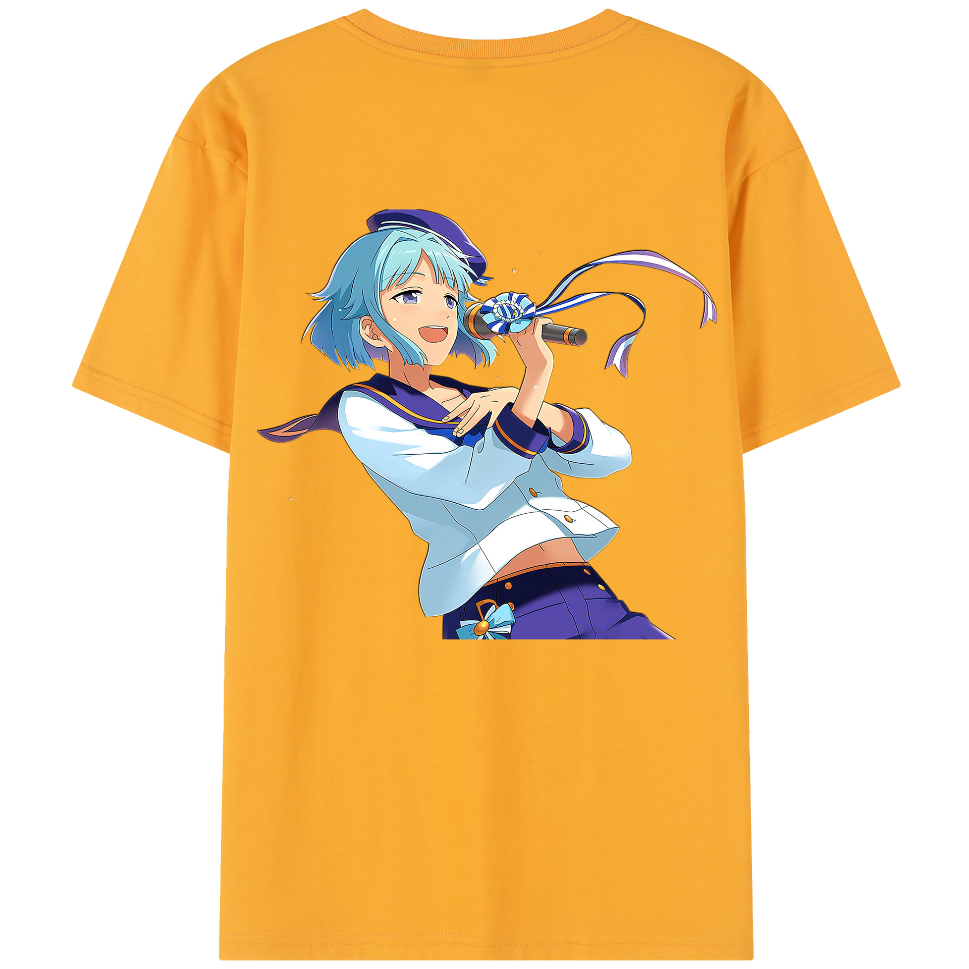 （画像用） あんさんぶるスターズ! Ensemble Stars 綿100％半袖Tシャツ（背面プリント）