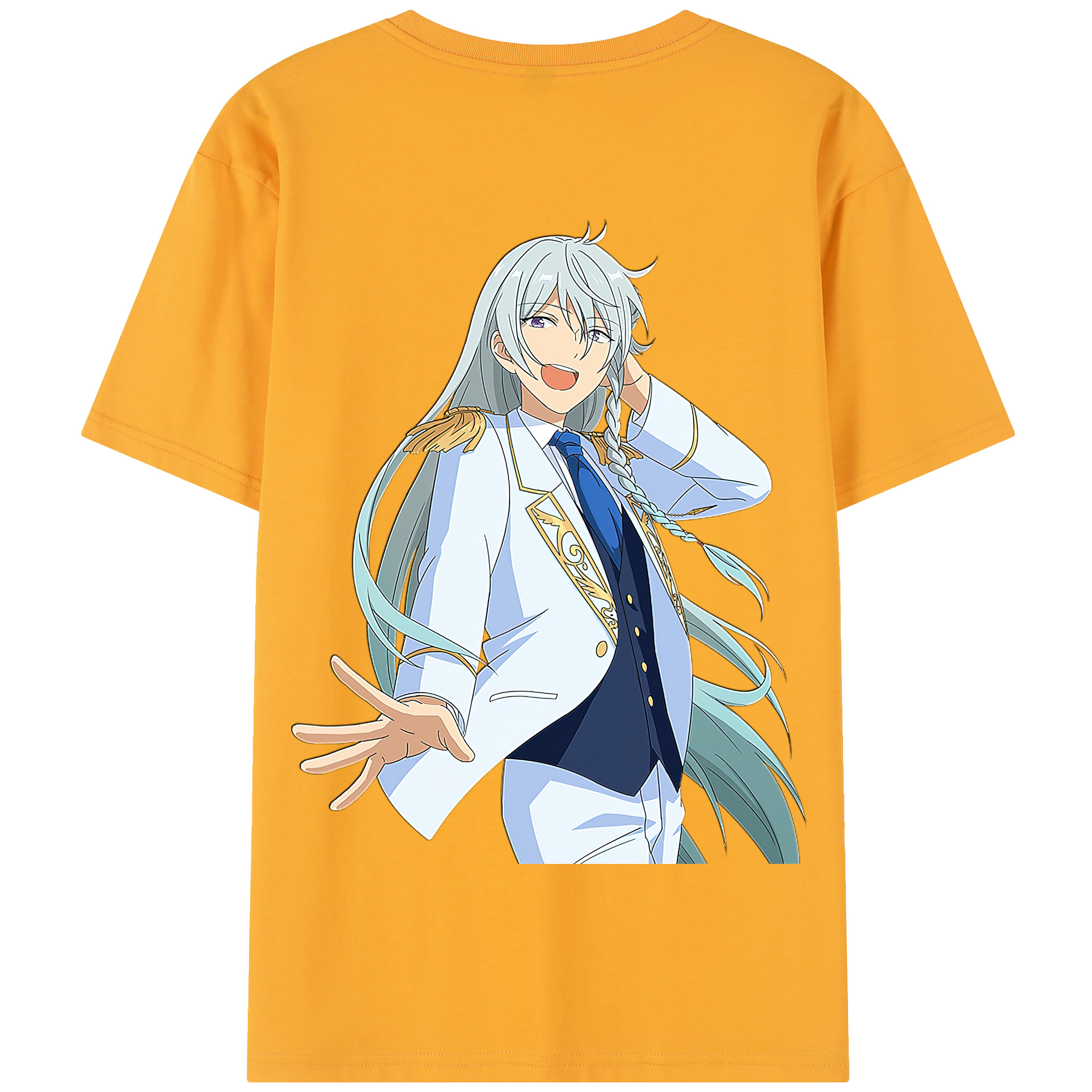 （画像用） あんさんぶるスターズ! Ensemble Stars 綿100％半袖Tシャツ（背面プリント）