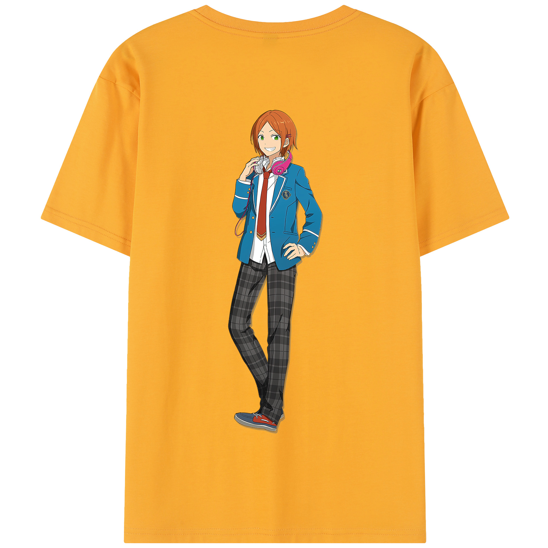 （画像用） あんさんぶるスターズ! Ensemble Stars 綿100％半袖Tシャツ（背面プリント）