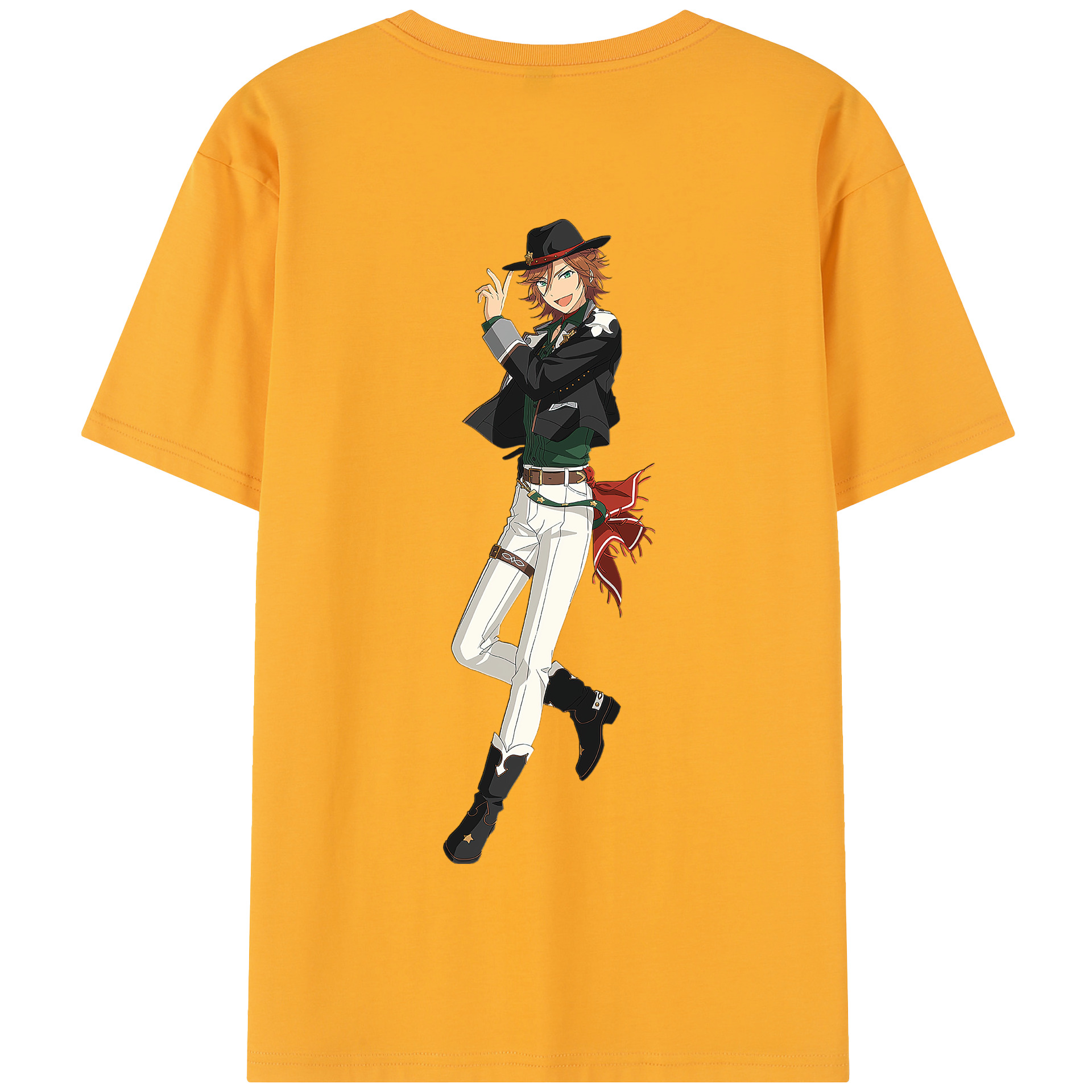 （画像用） あんさんぶるスターズ! Ensemble Stars 綿100％半袖Tシャツ（背面プリント）