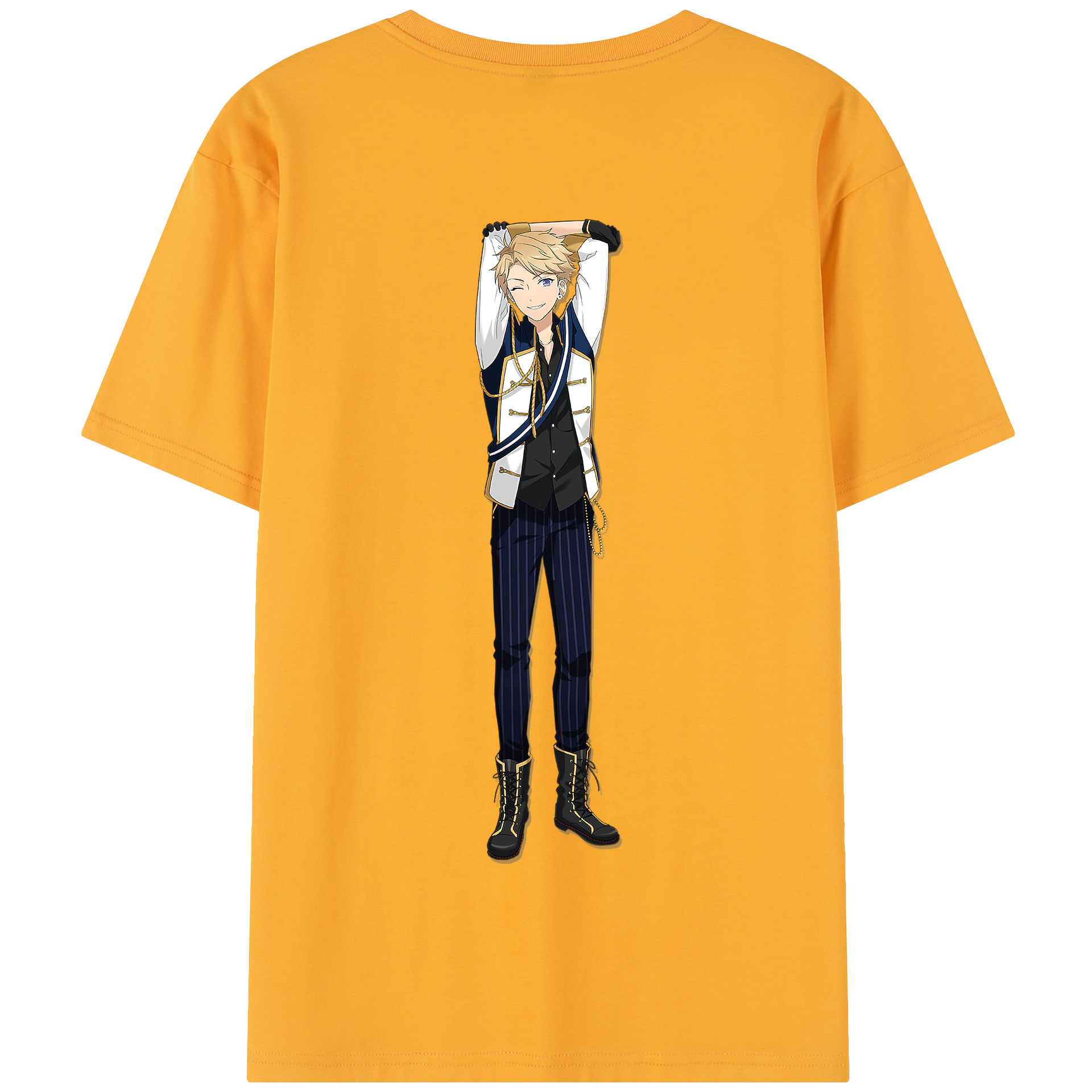（画像用） あんさんぶるスターズ! Ensemble Stars 綿100％半袖Tシャツ（背面プリント）