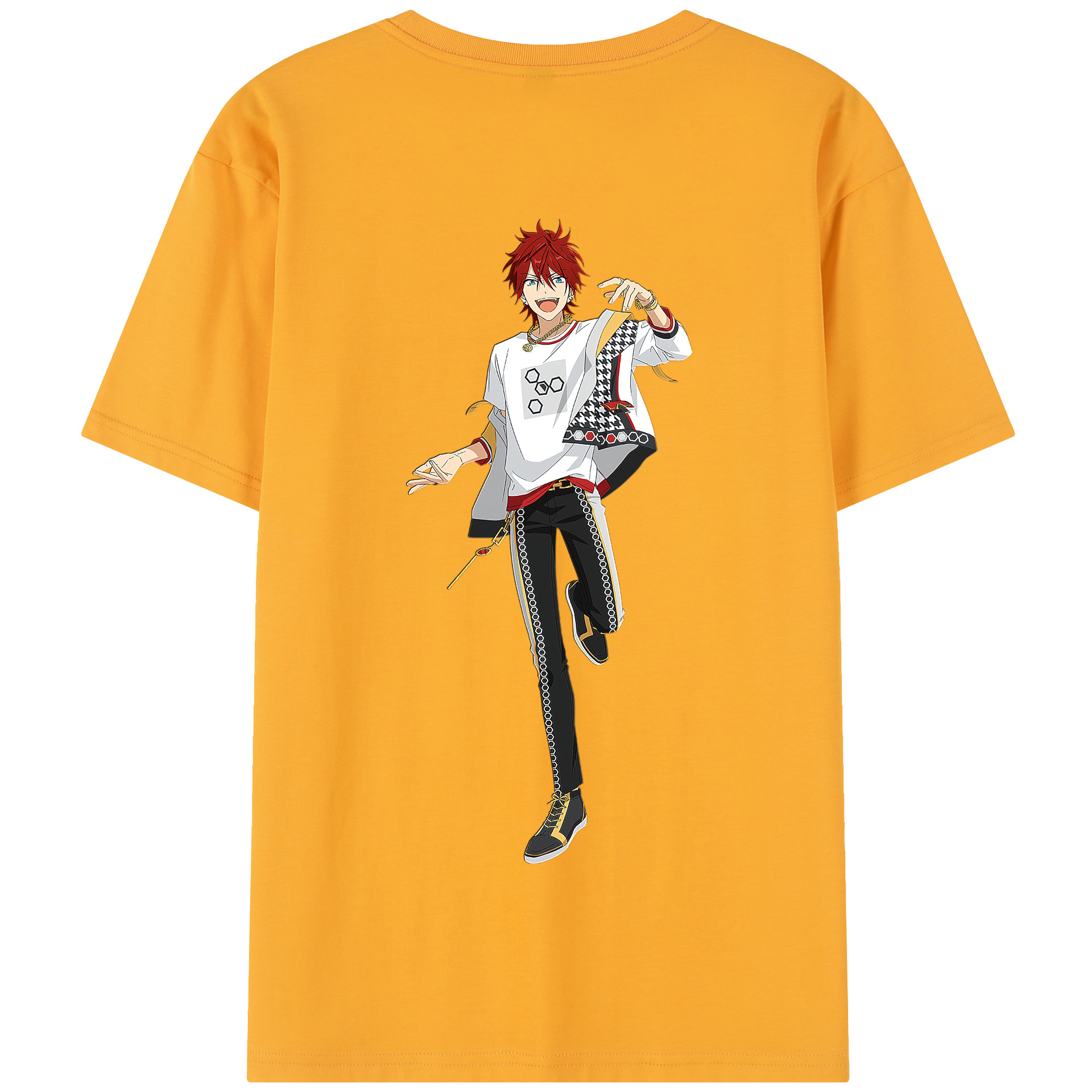 （画像用） あんさんぶるスターズ! Ensemble Stars 綿100％半袖Tシャツ（背面プリント）