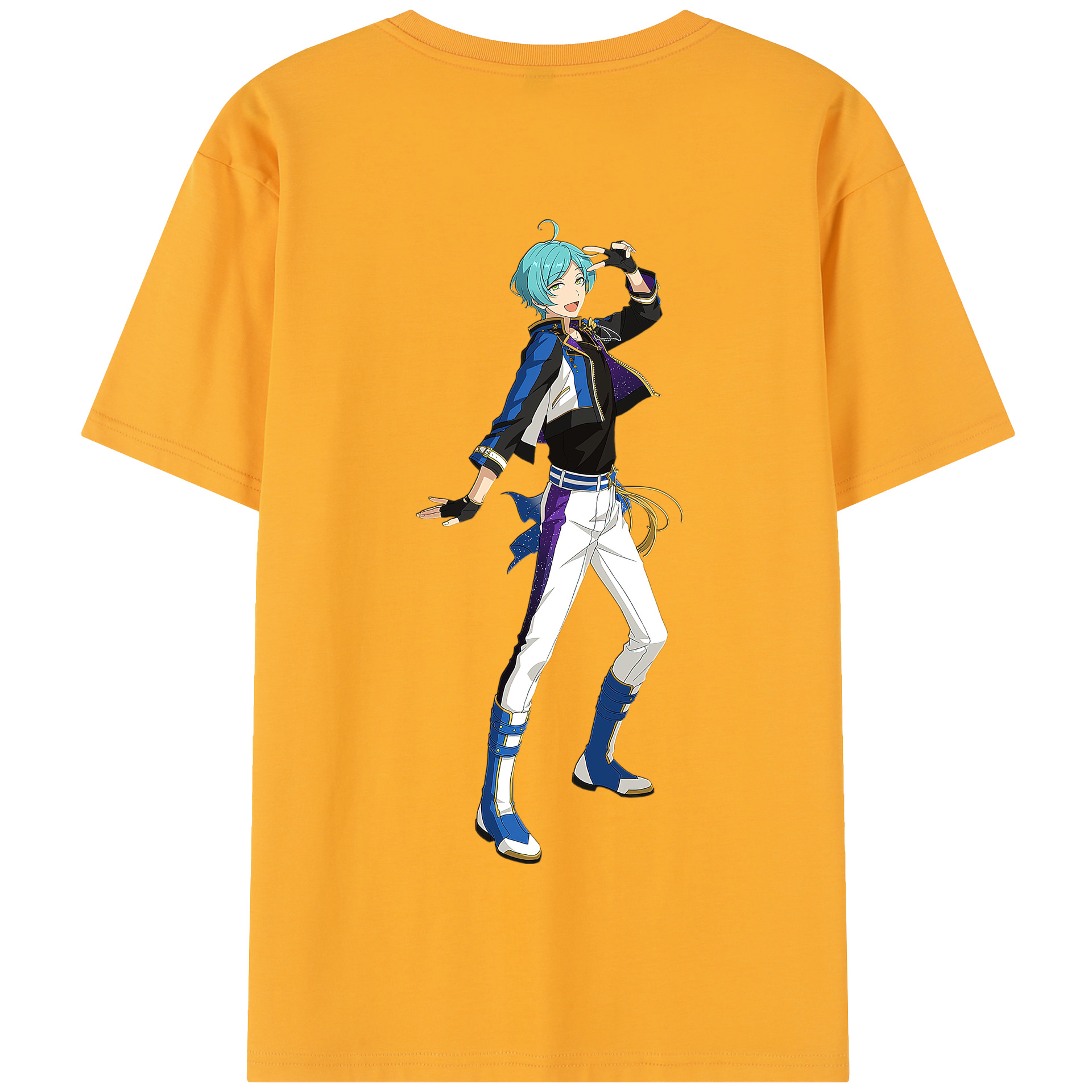 （画像用） あんさんぶるスターズ! Ensemble Stars 綿100％半袖Tシャツ（背面プリント）