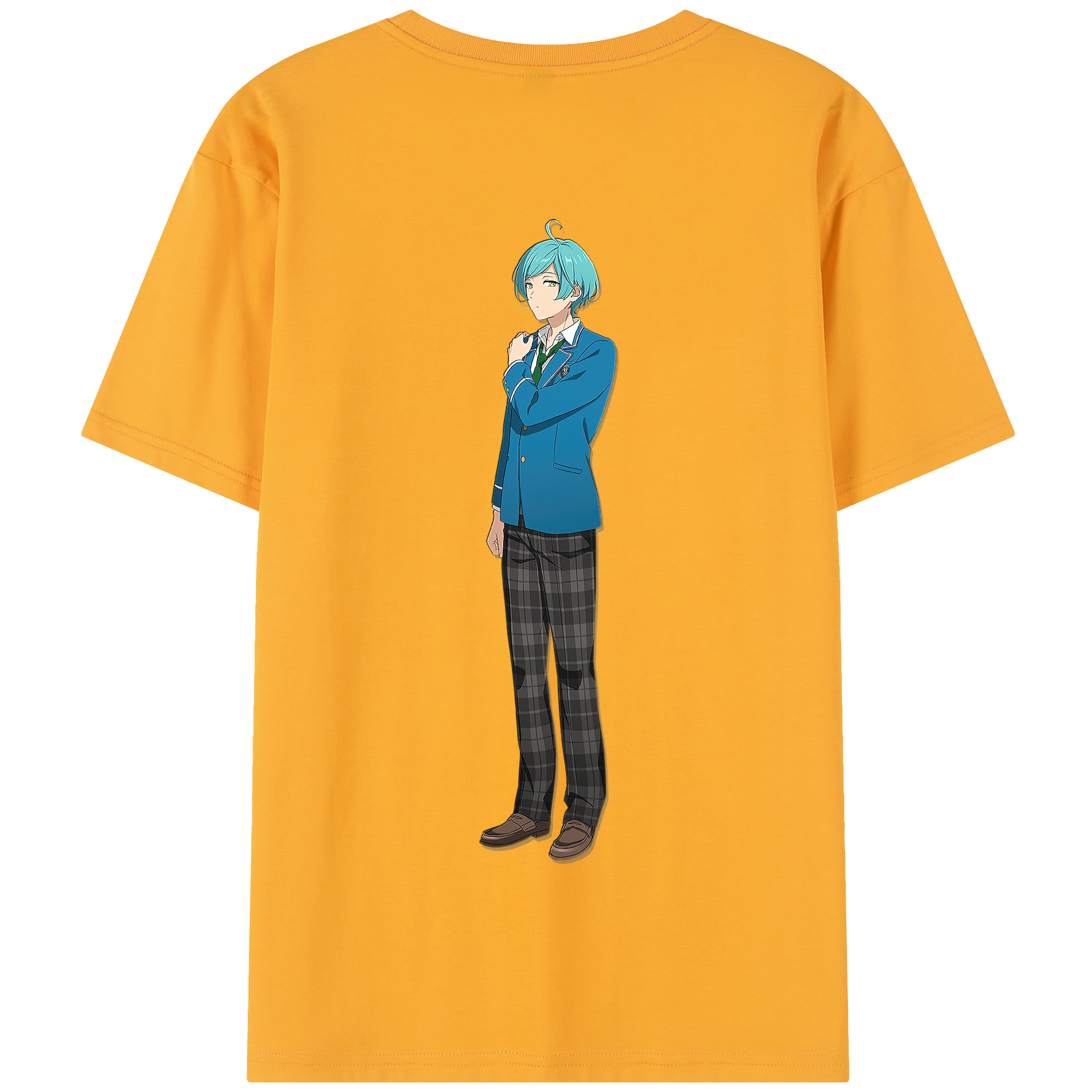 （画像用） あんさんぶるスターズ! Ensemble Stars 綿100％半袖Tシャツ（背面プリント）