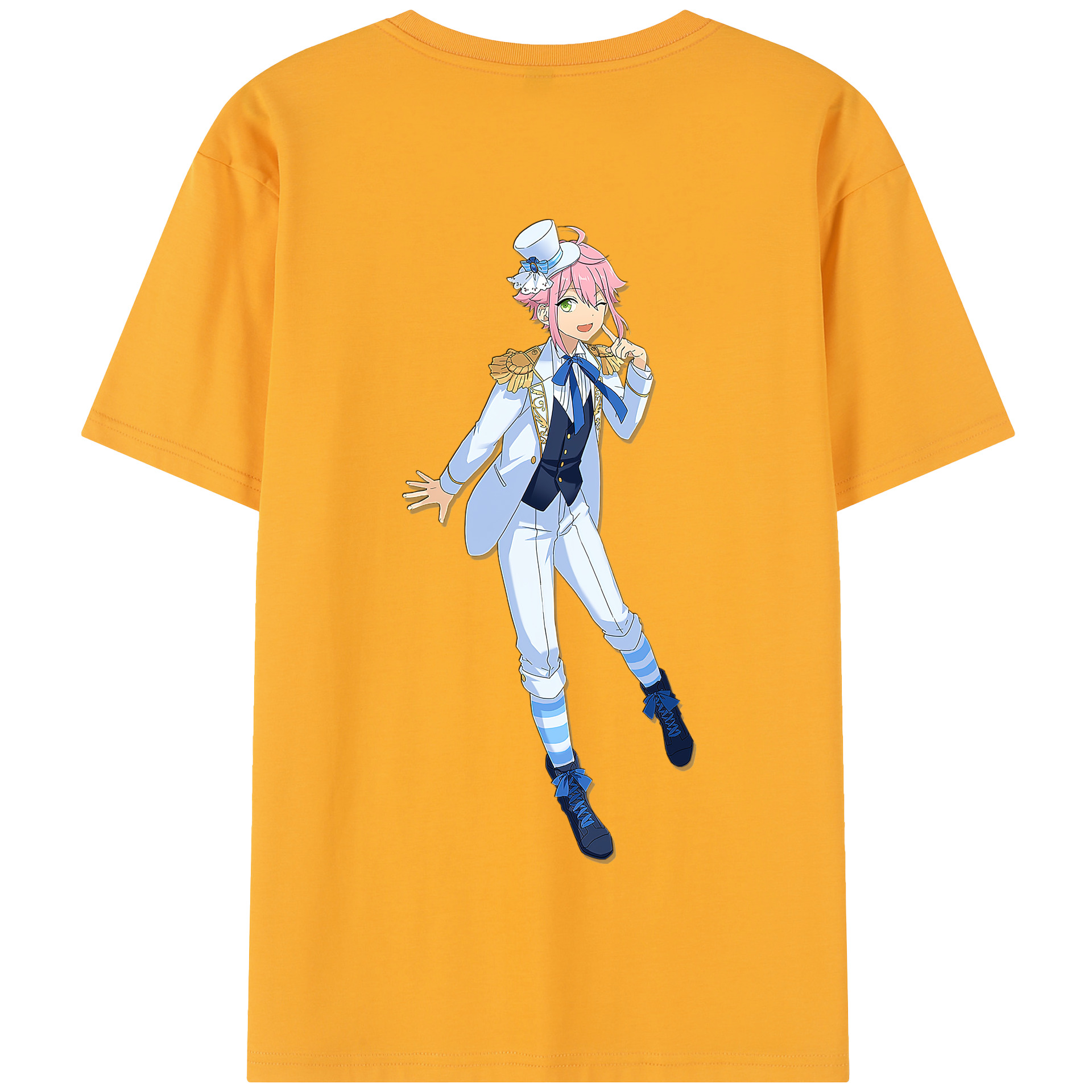 （画像用） あんさんぶるスターズ! Ensemble Stars 綿100％半袖Tシャツ（背面プリント）