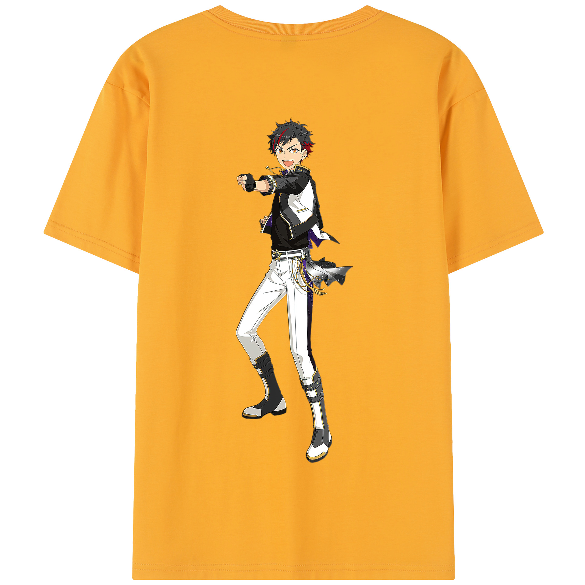 （画像用） あんさんぶるスターズ! Ensemble Stars 綿100％半袖Tシャツ（背面プリント）