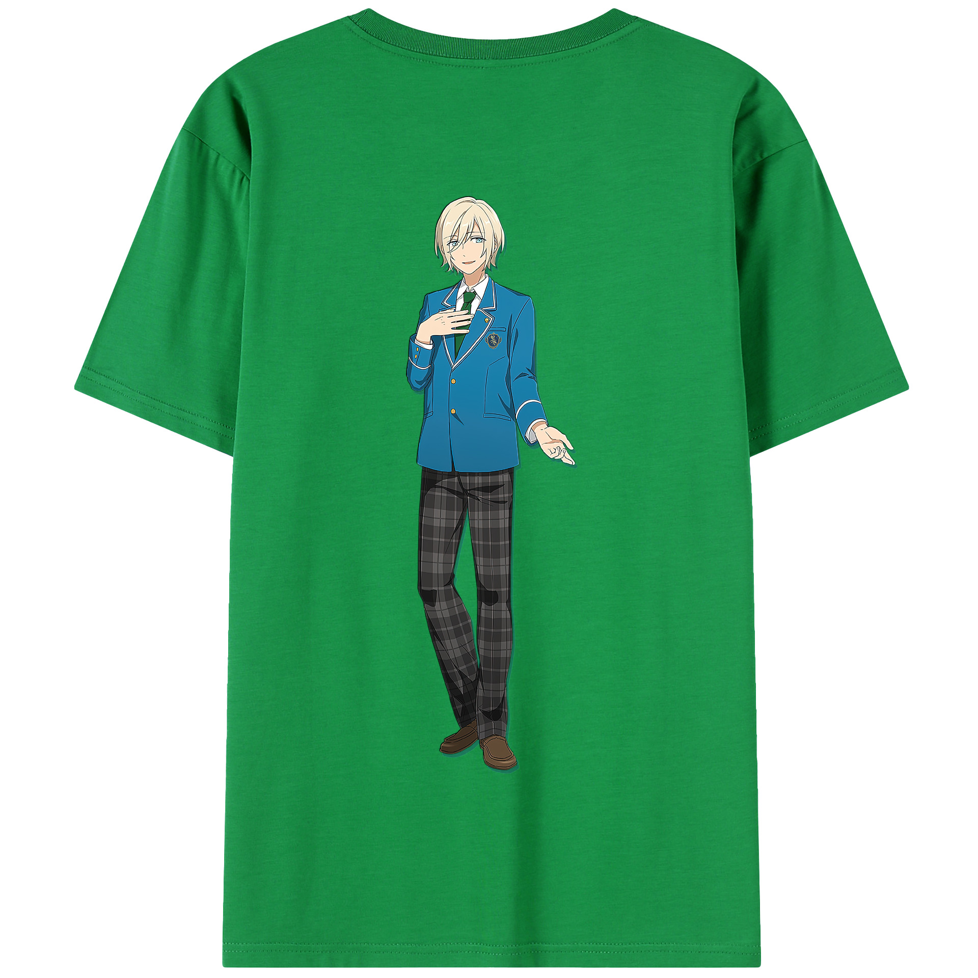 （画像用） あんさんぶるスターズ! Ensemble Stars 綿100％半袖Tシャツ（背面プリント）