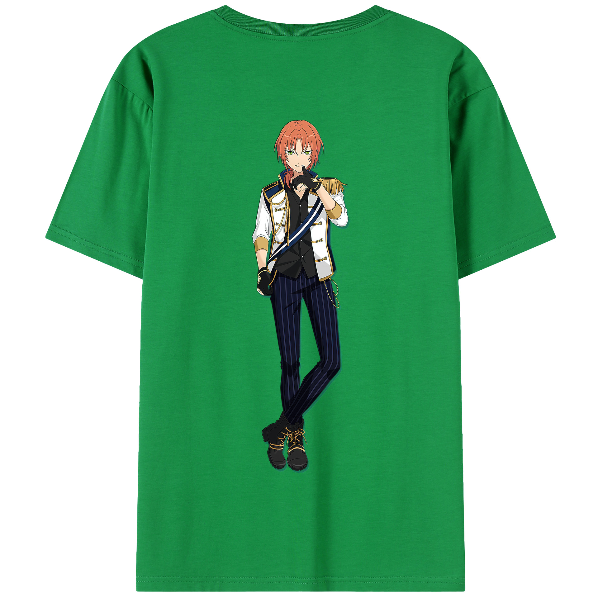 （画像用） あんさんぶるスターズ! Ensemble Stars 綿100％半袖Tシャツ（背面プリント）