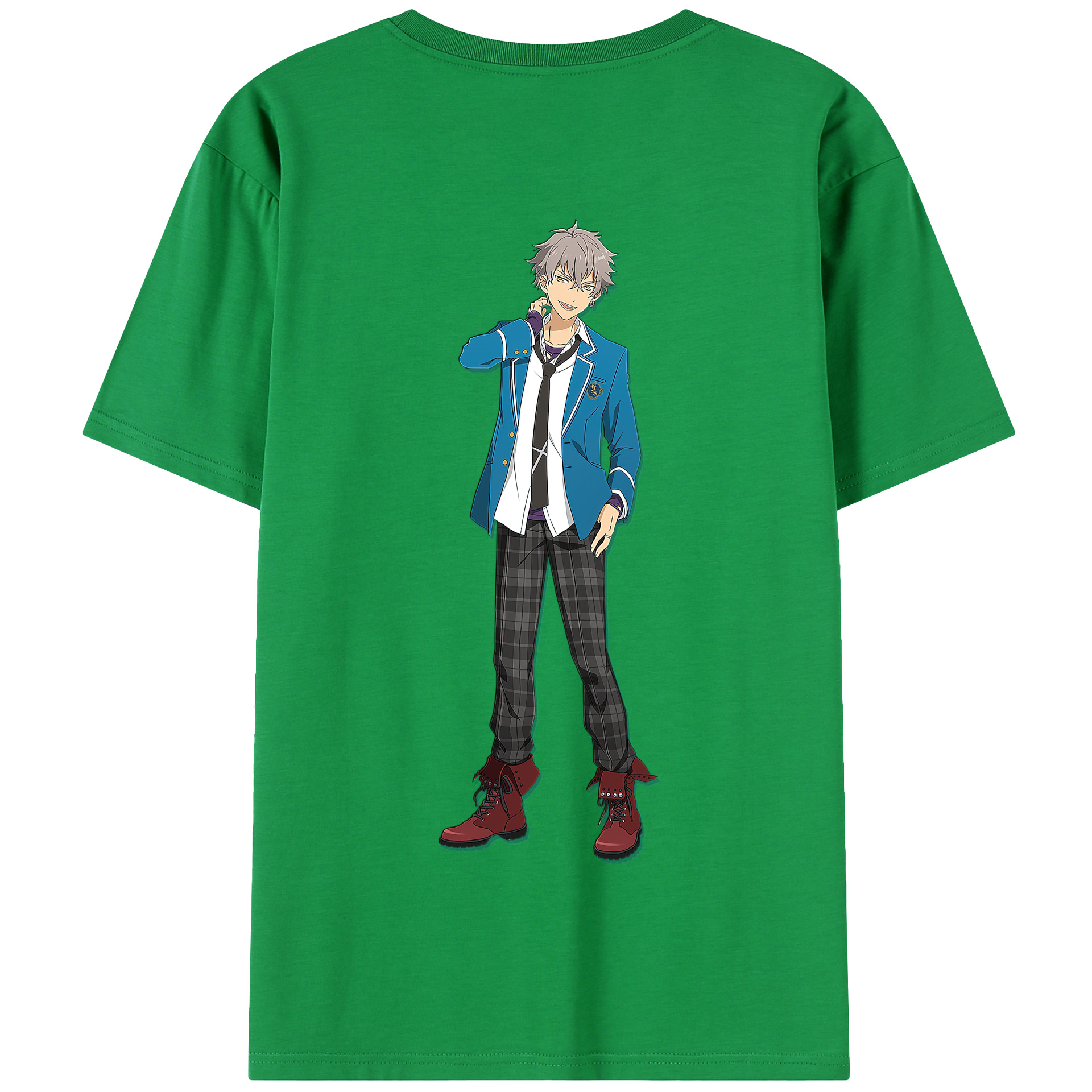 （画像用） あんさんぶるスターズ! Ensemble Stars 綿100％半袖Tシャツ（背面プリント）