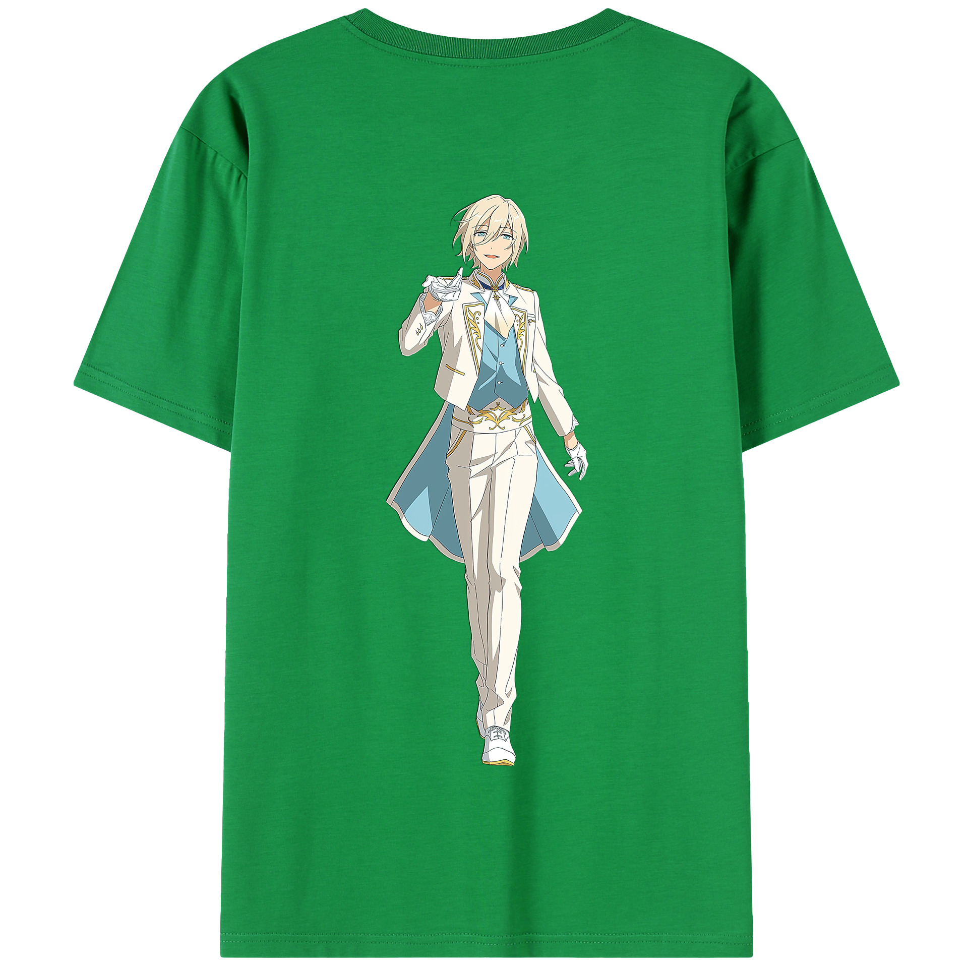 （画像用） あんさんぶるスターズ! Ensemble Stars 綿100％半袖Tシャツ（背面プリント）