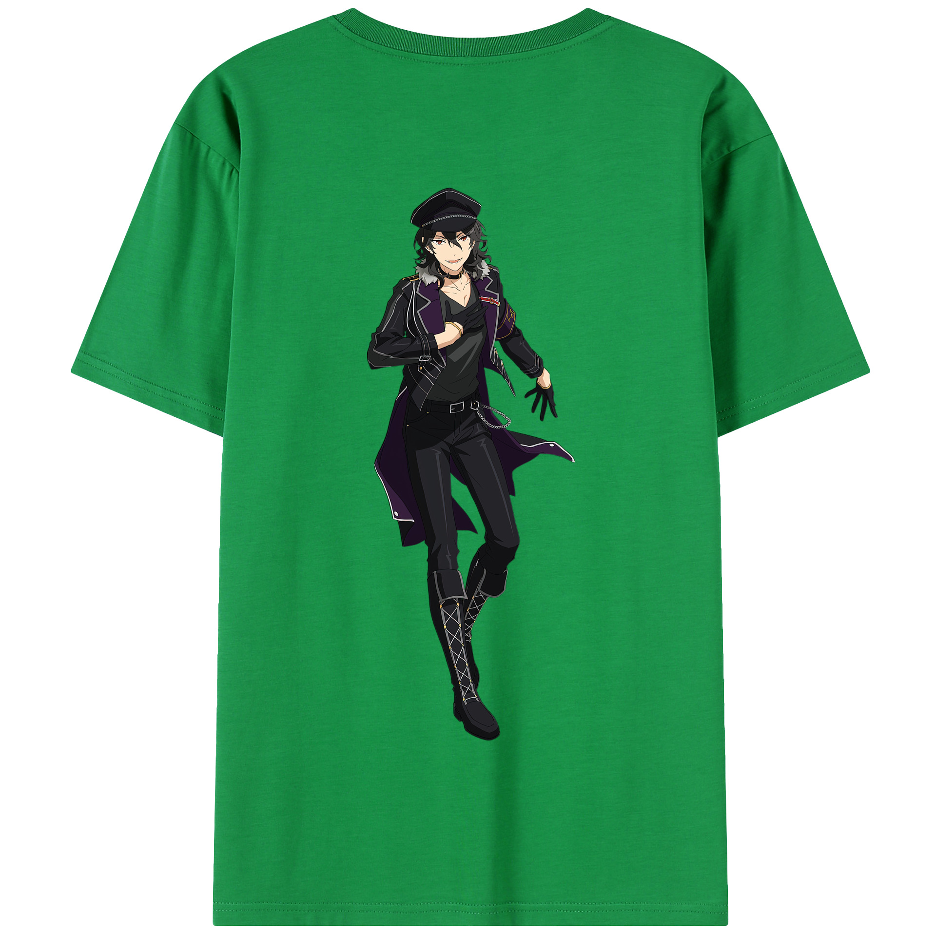 （画像用） あんさんぶるスターズ! Ensemble Stars 綿100％半袖Tシャツ（背面プリント）