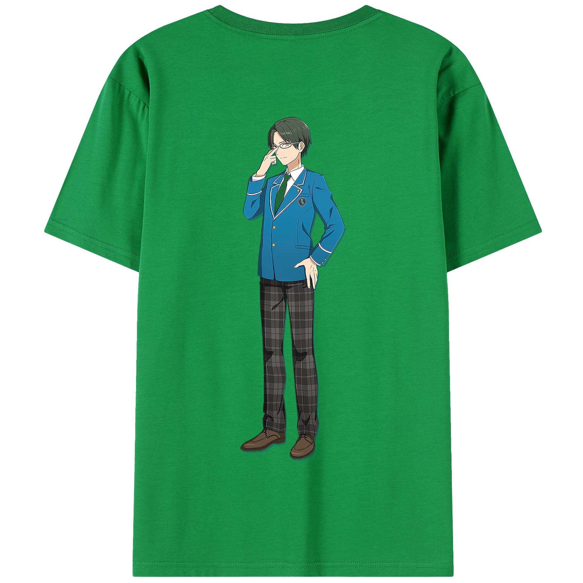 （画像用） あんさんぶるスターズ! Ensemble Stars 綿100％半袖Tシャツ（背面プリント）