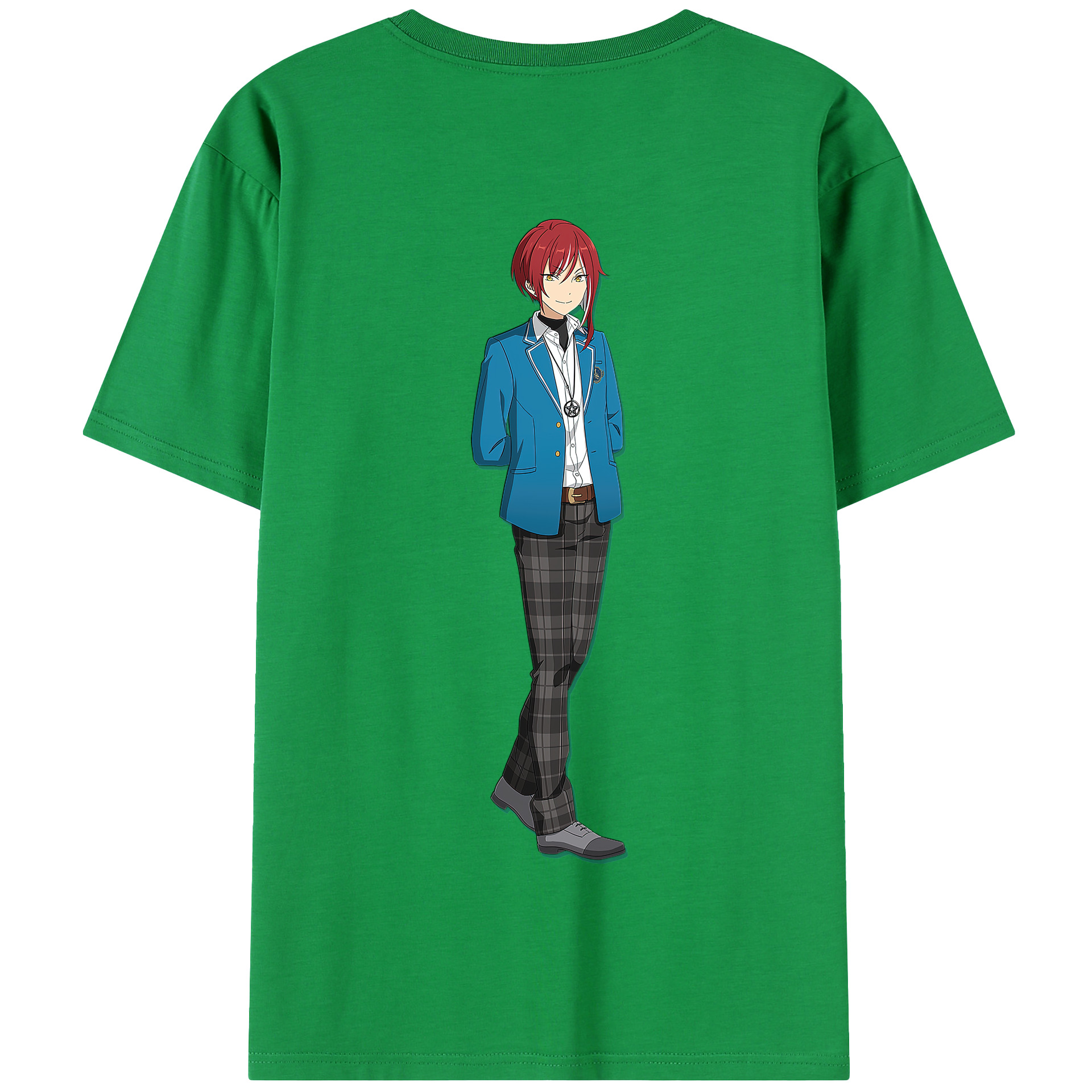 （画像用） あんさんぶるスターズ! Ensemble Stars 綿100％半袖Tシャツ（背面プリント）