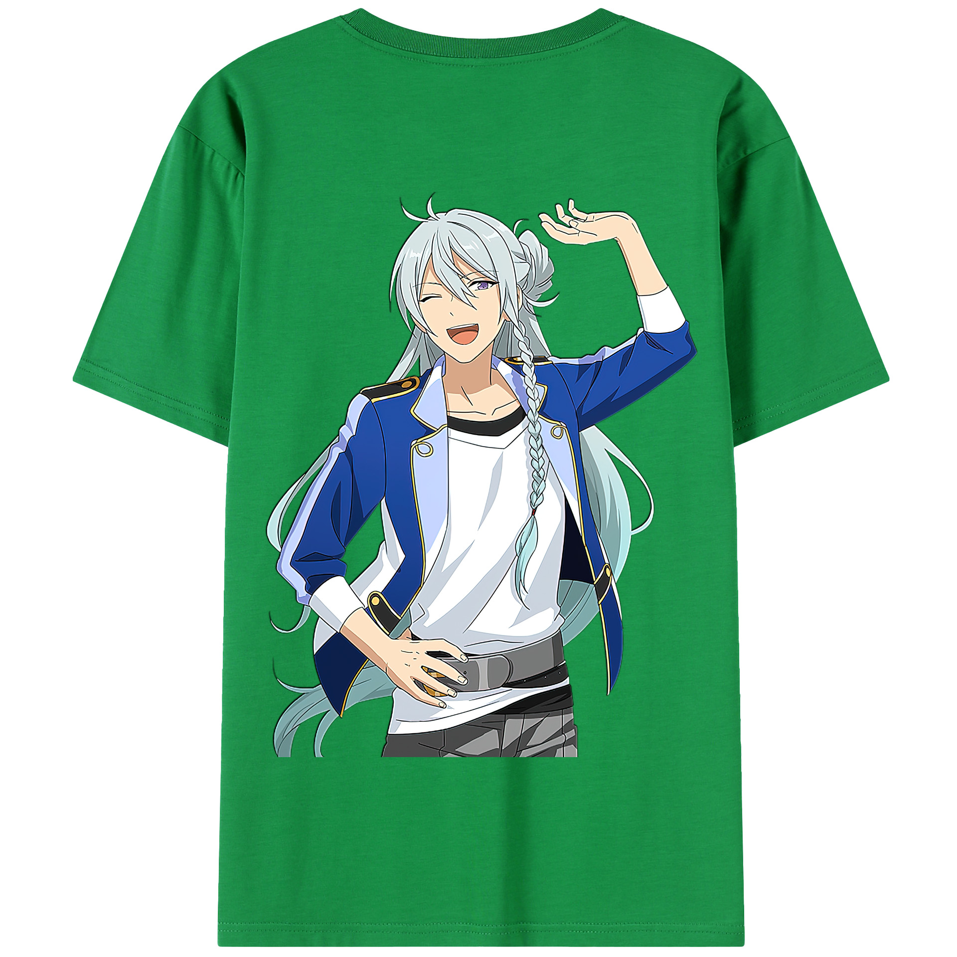 （画像用） あんさんぶるスターズ! Ensemble Stars 綿100％半袖Tシャツ（背面プリント）