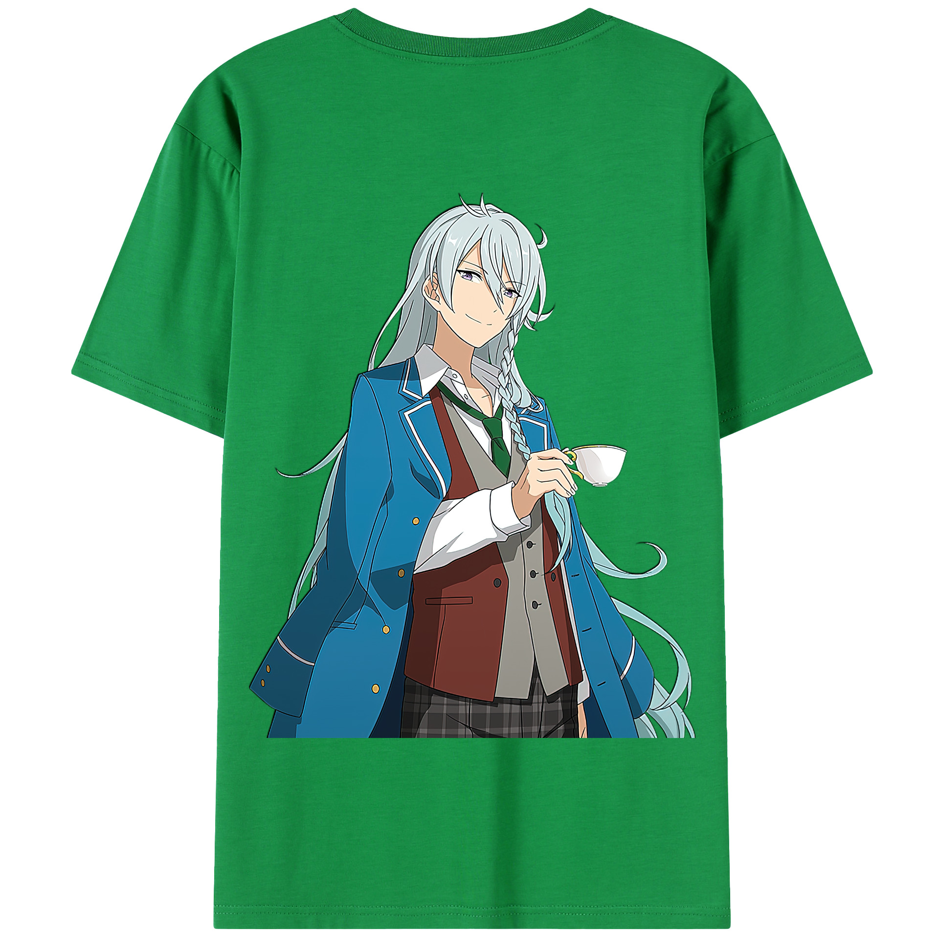 （画像用） あんさんぶるスターズ! Ensemble Stars 綿100％半袖Tシャツ（背面プリント）
