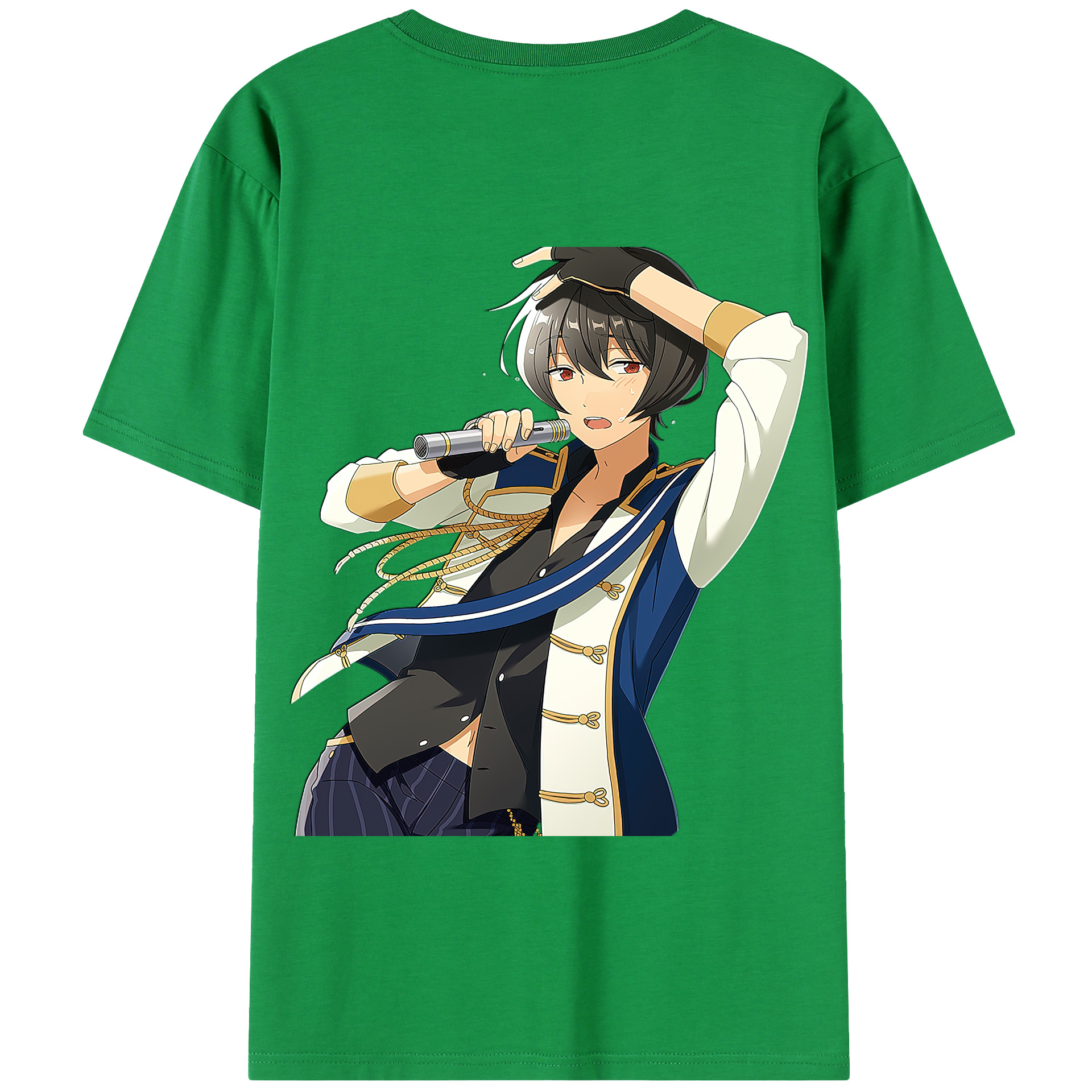 （画像用） あんさんぶるスターズ! Ensemble Stars 綿100％半袖Tシャツ（背面プリント）
