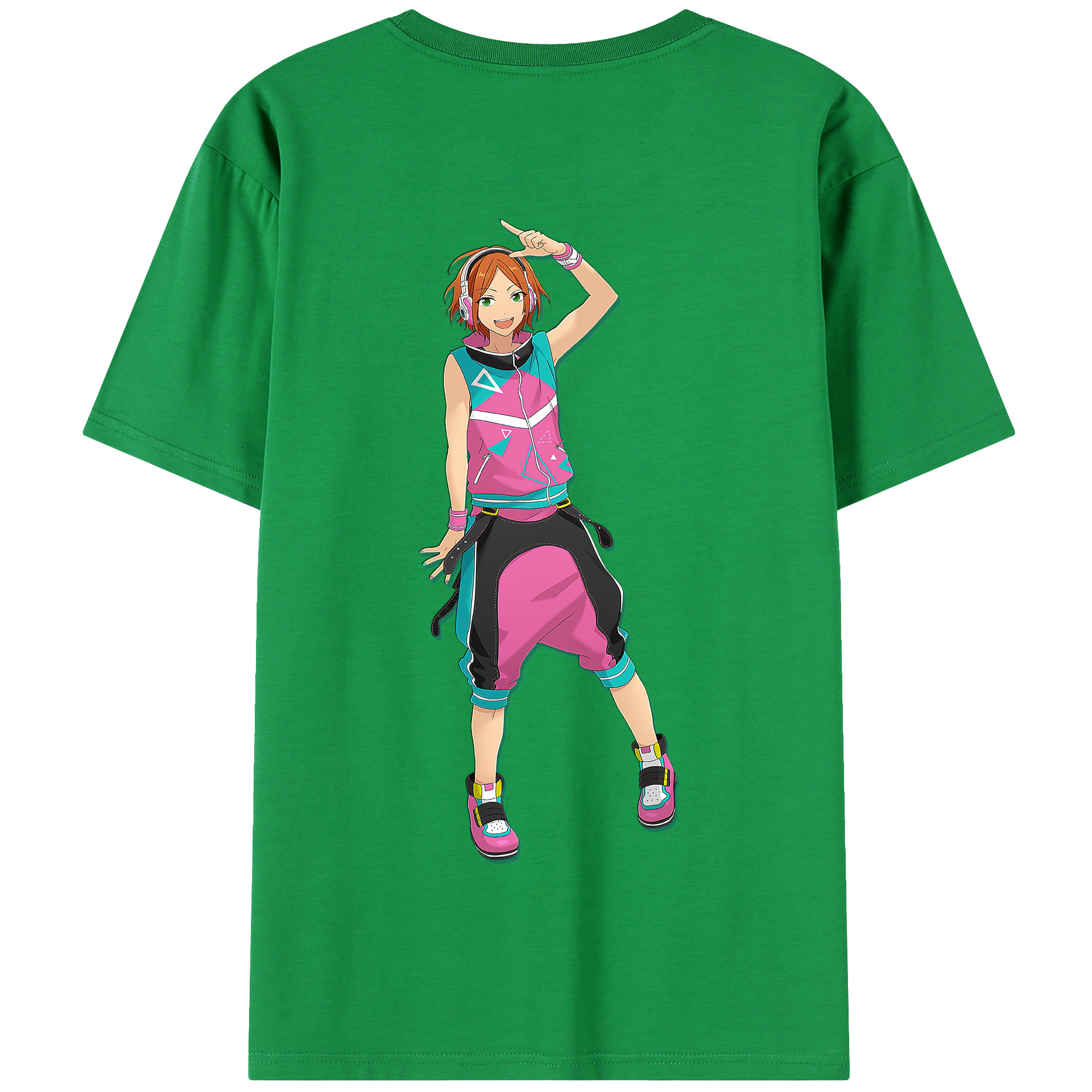 （画像用） あんさんぶるスターズ! Ensemble Stars 綿100％半袖Tシャツ（背面プリント）