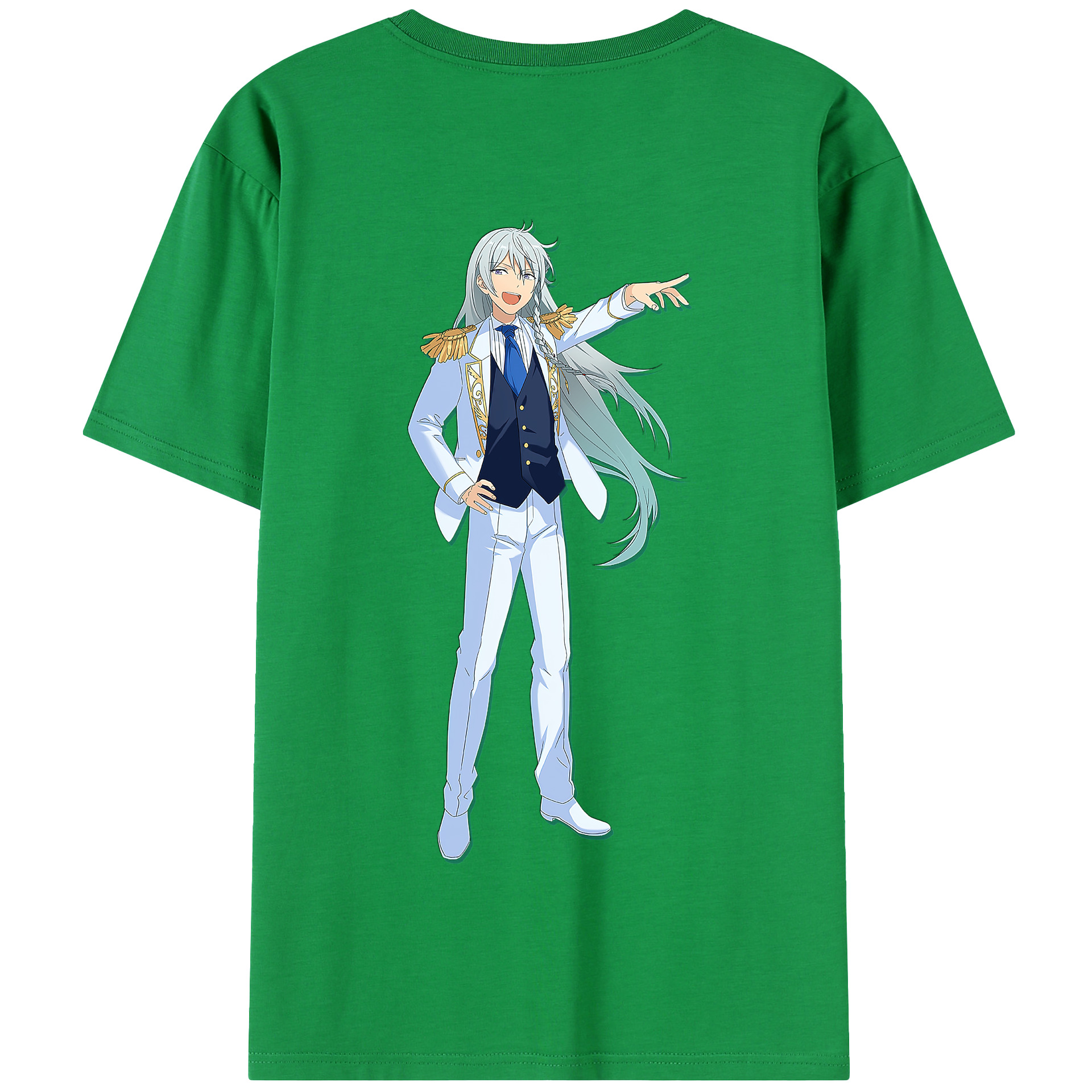 （画像用） あんさんぶるスターズ! Ensemble Stars 綿100％半袖Tシャツ（背面プリント）