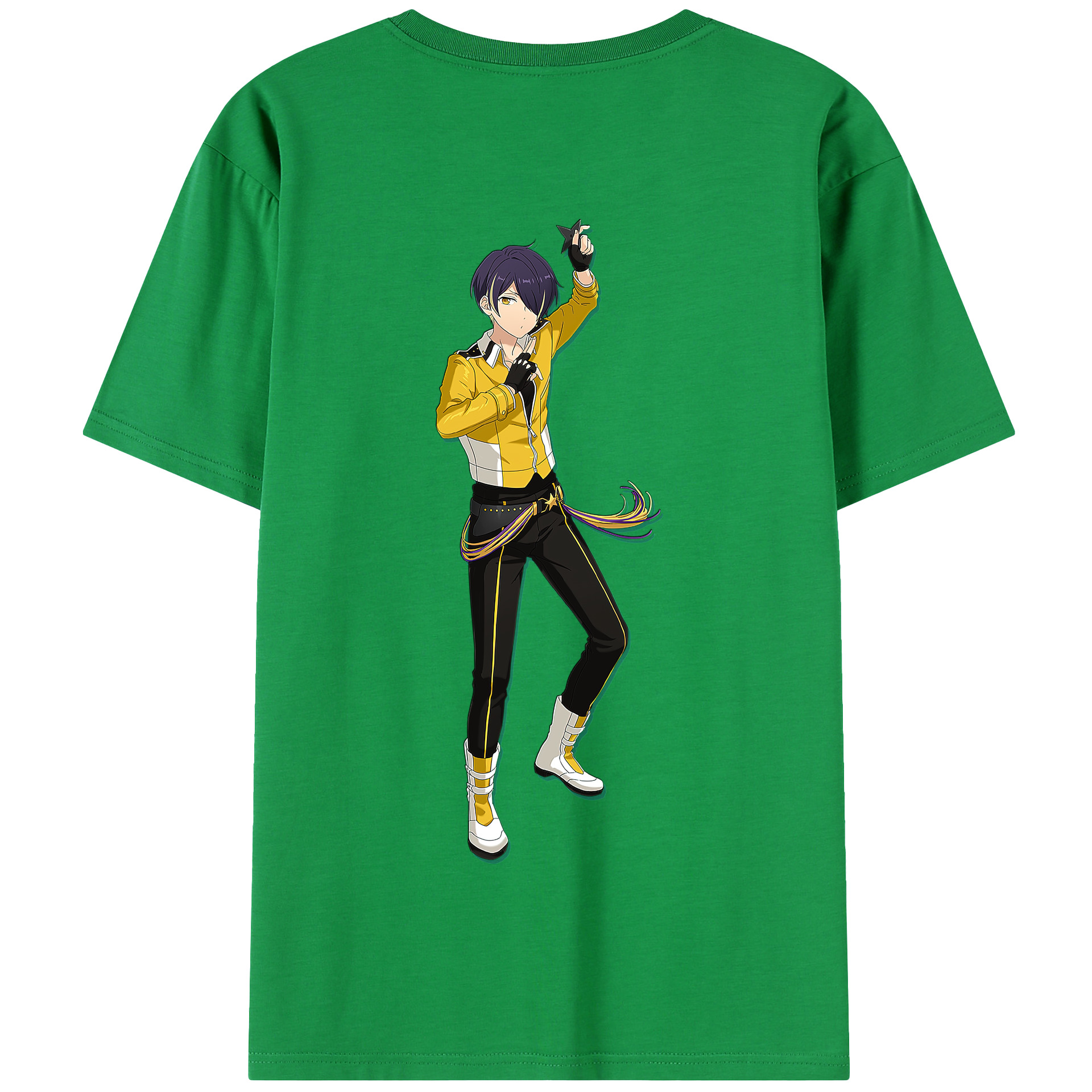 （画像用） あんさんぶるスターズ! Ensemble Stars 綿100％半袖Tシャツ（背面プリント）