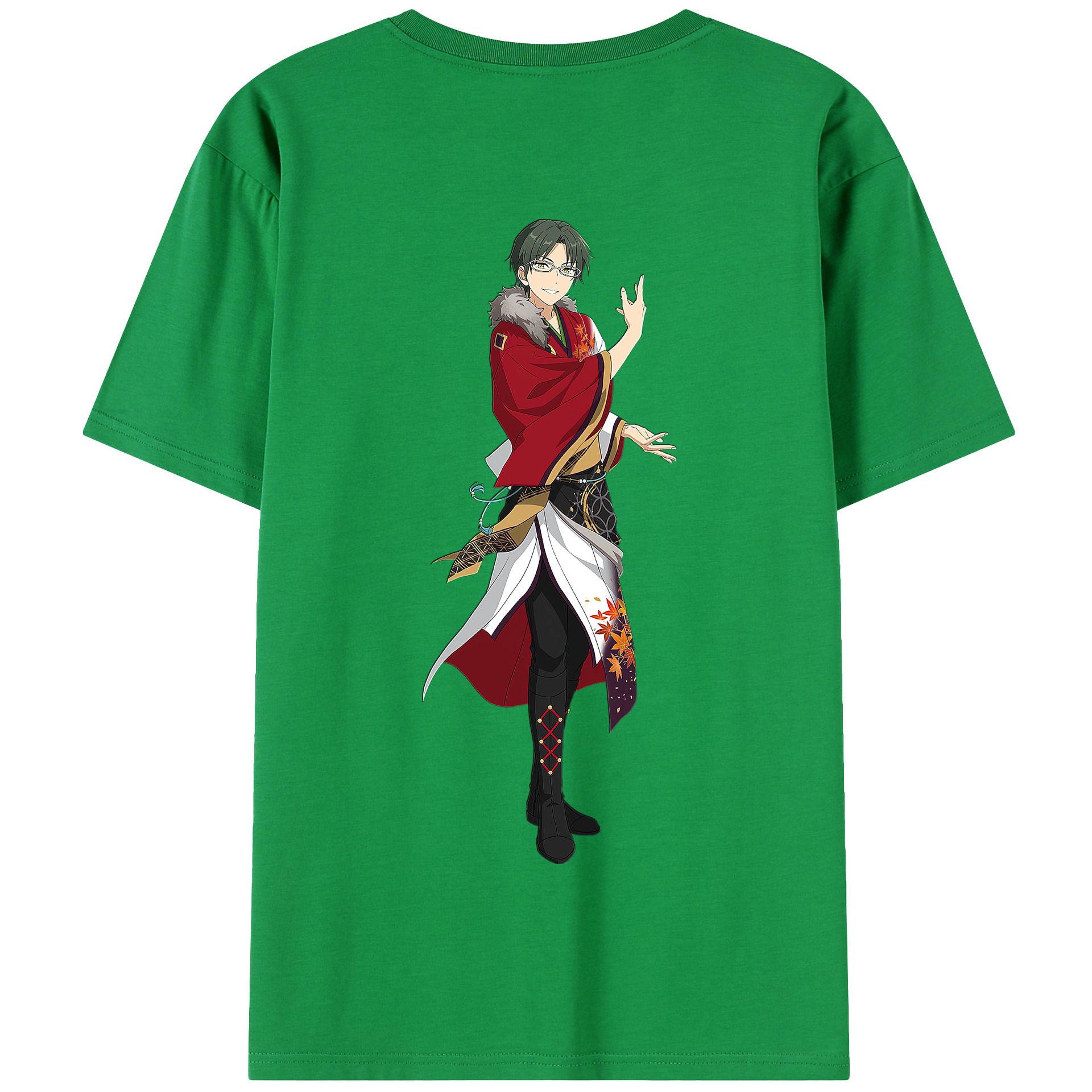 （画像用） あんさんぶるスターズ! Ensemble Stars 綿100％半袖Tシャツ（背面プリント）