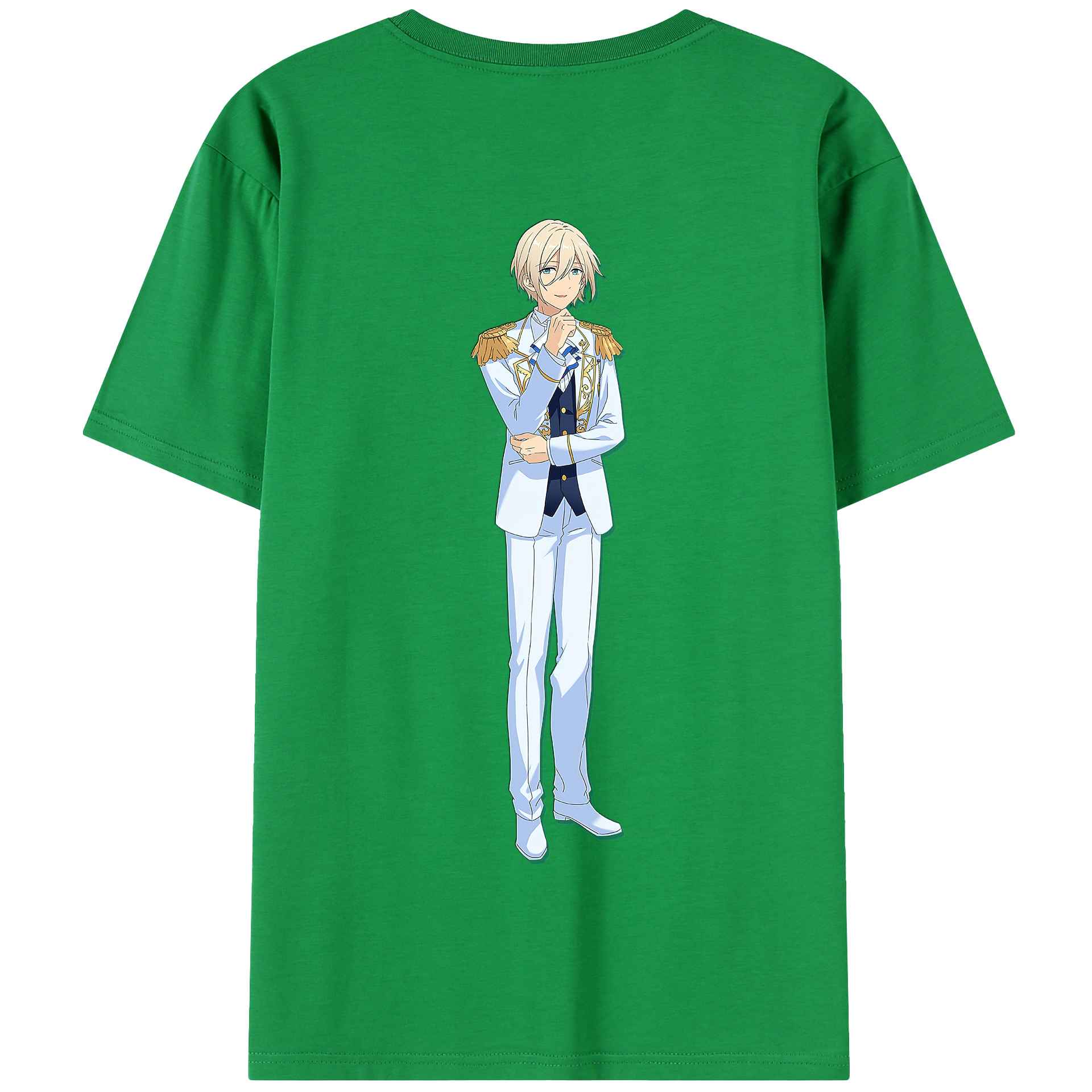 （画像用） あんさんぶるスターズ! Ensemble Stars 綿100％半袖Tシャツ（背面プリント）