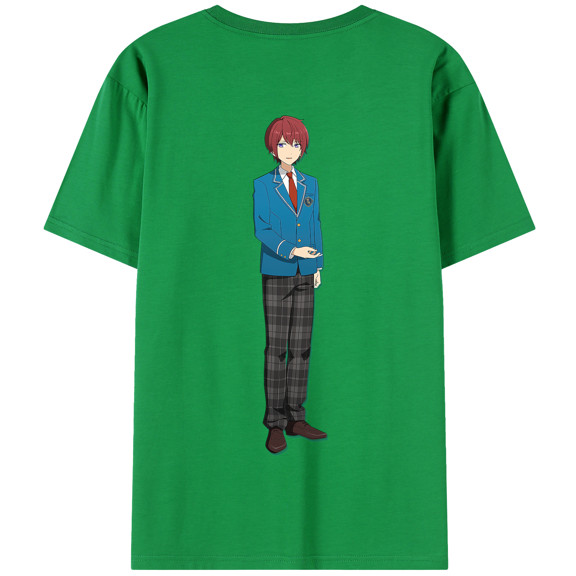 （画像用） あんさんぶるスターズ! Ensemble Stars 綿100％半袖Tシャツ（背面プリント）