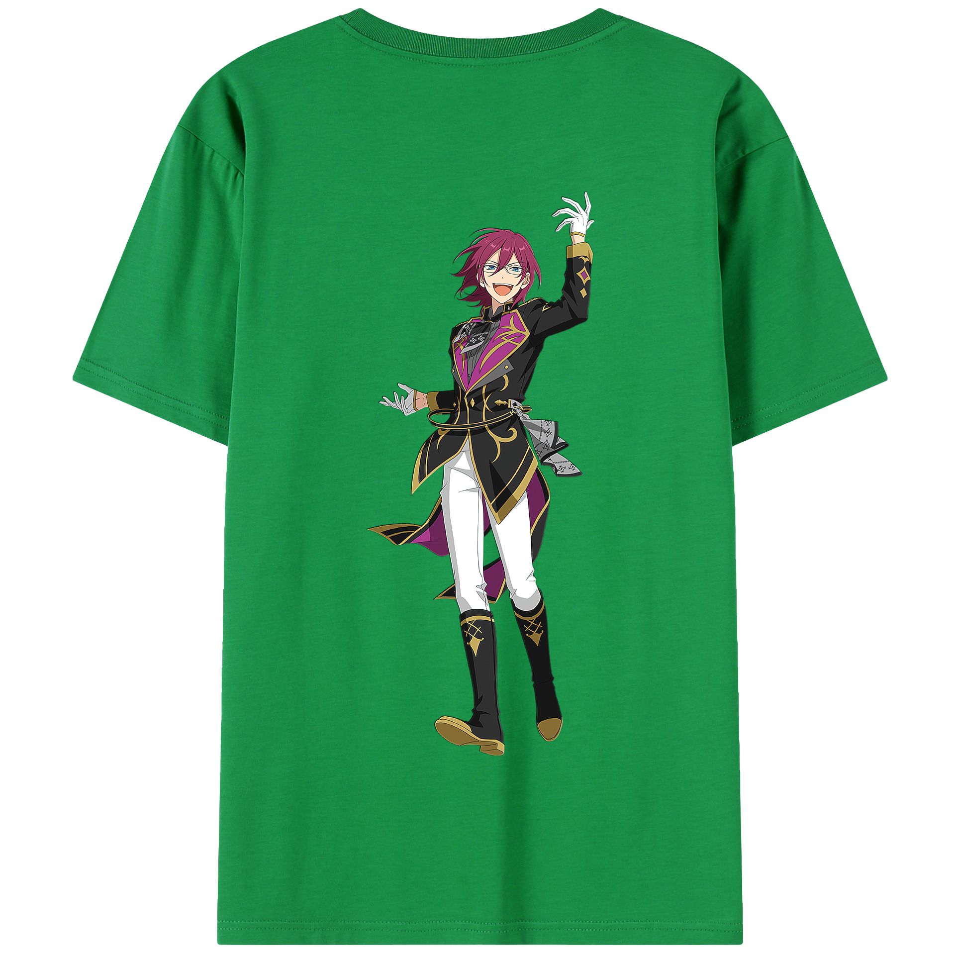 （画像用） あんさんぶるスターズ! Ensemble Stars 綿100％半袖Tシャツ（背面プリント）