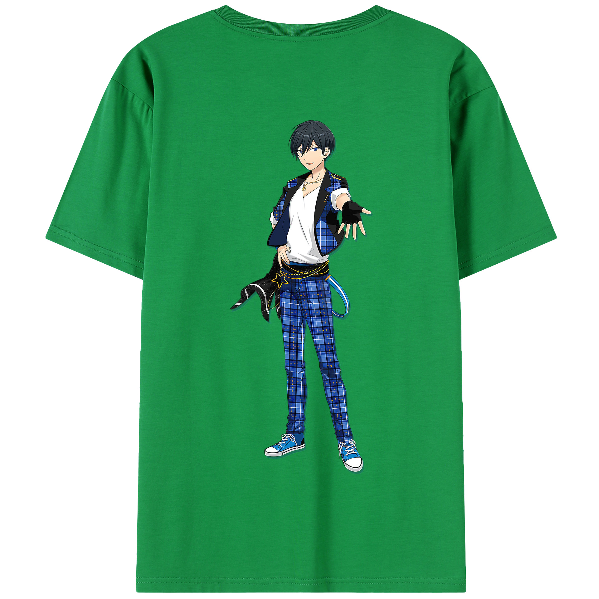 （画像用） あんさんぶるスターズ! Ensemble Stars 綿100％半袖Tシャツ（背面プリント）