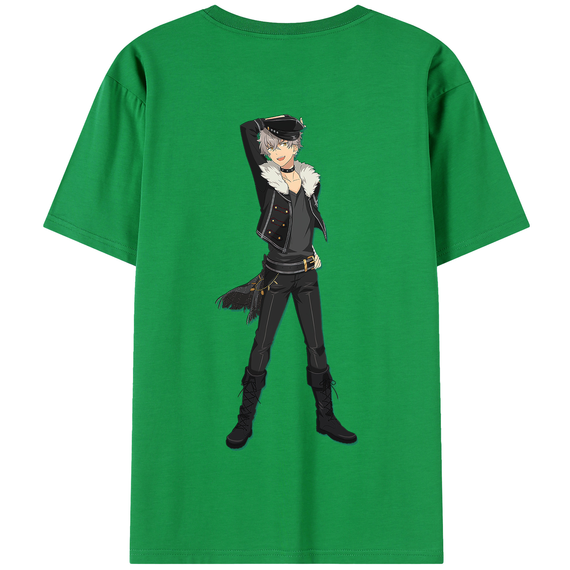 （画像用） あんさんぶるスターズ! Ensemble Stars 綿100％半袖Tシャツ（背面プリント）