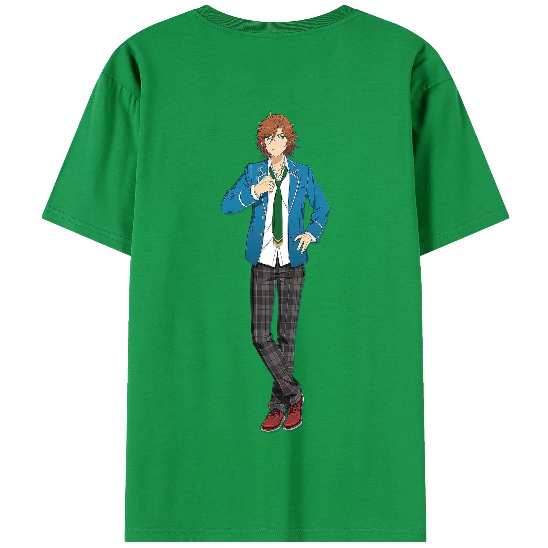 （画像用） あんさんぶるスターズ! Ensemble Stars 綿100％半袖Tシャツ（背面プリント）