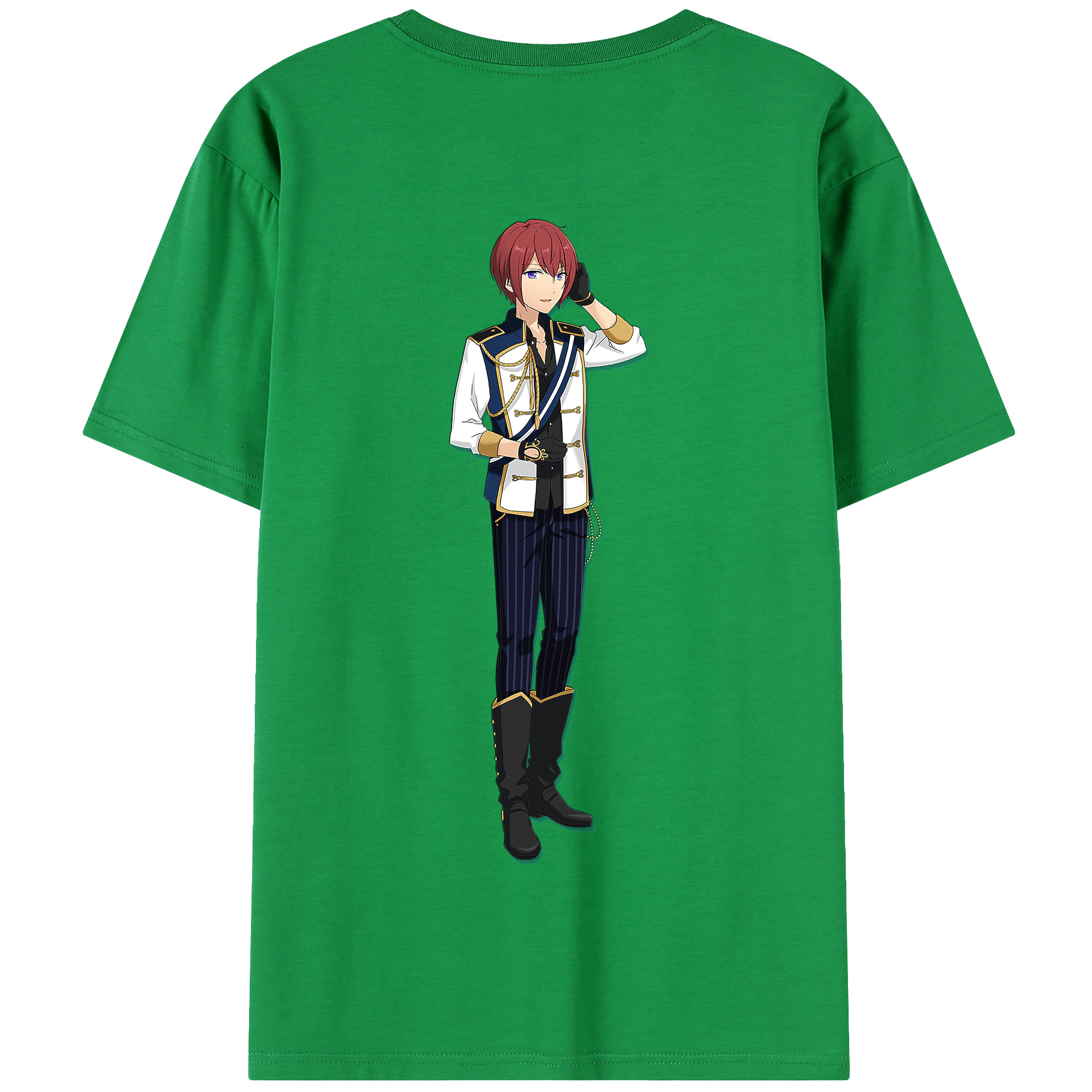 （画像用） あんさんぶるスターズ! Ensemble Stars 綿100％半袖Tシャツ（背面プリント）