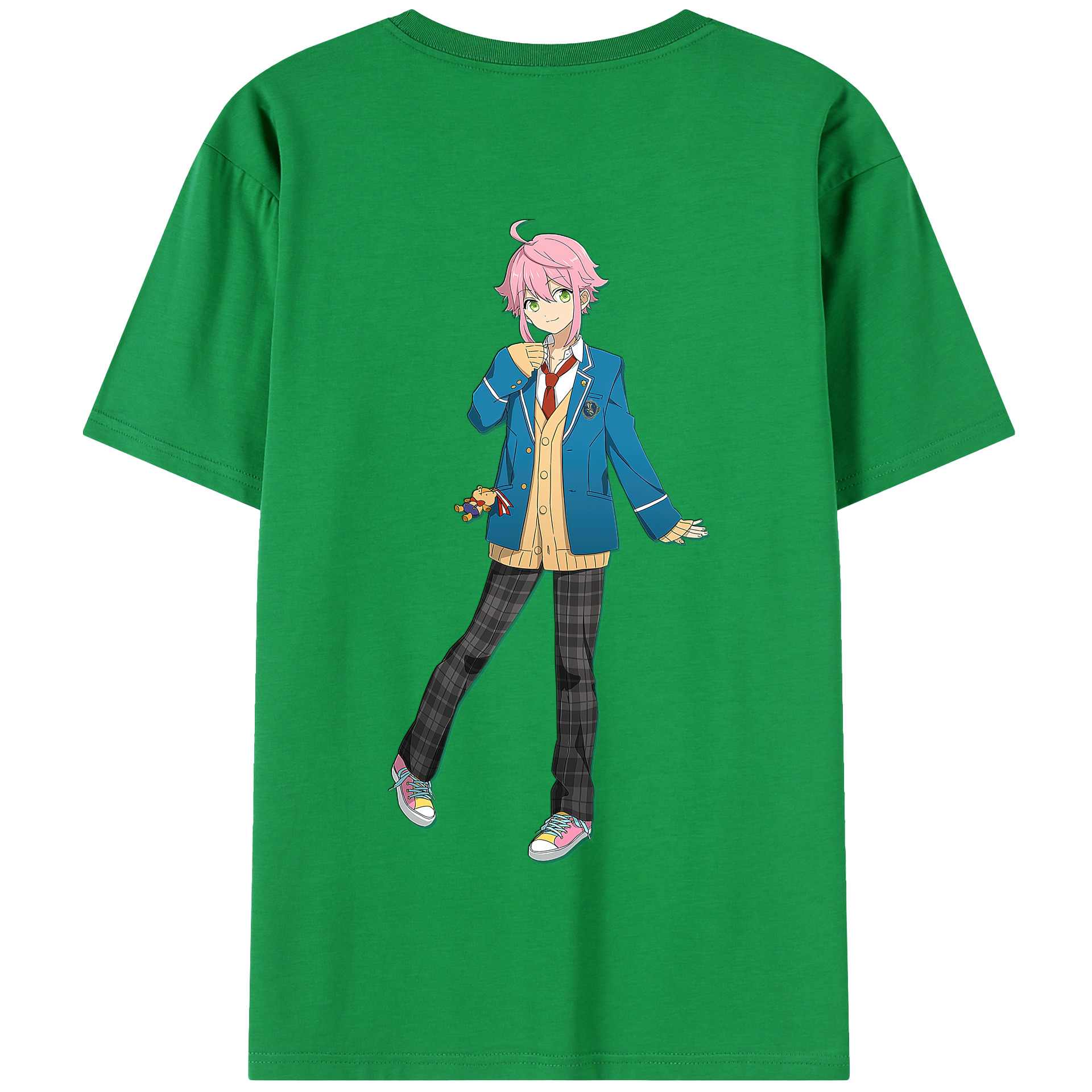 （画像用） あんさんぶるスターズ! Ensemble Stars 綿100％半袖Tシャツ（背面プリント）