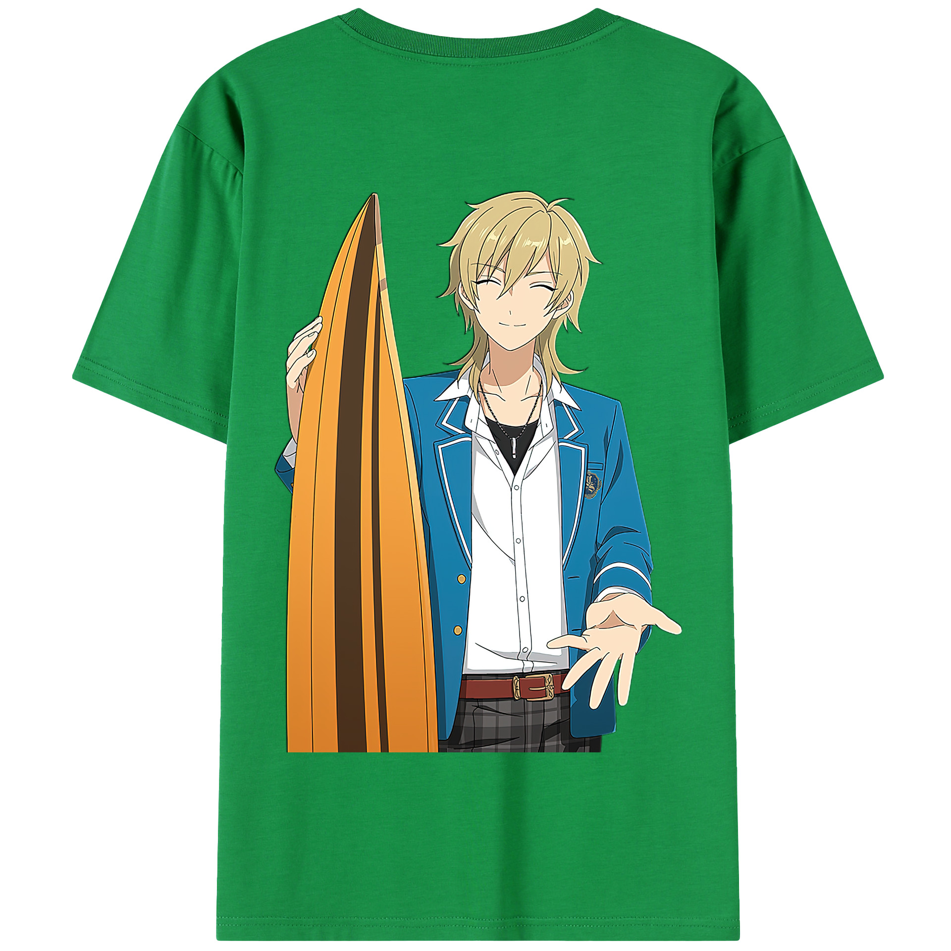 （画像用） あんさんぶるスターズ! Ensemble Stars 綿100％半袖Tシャツ（背面プリント）