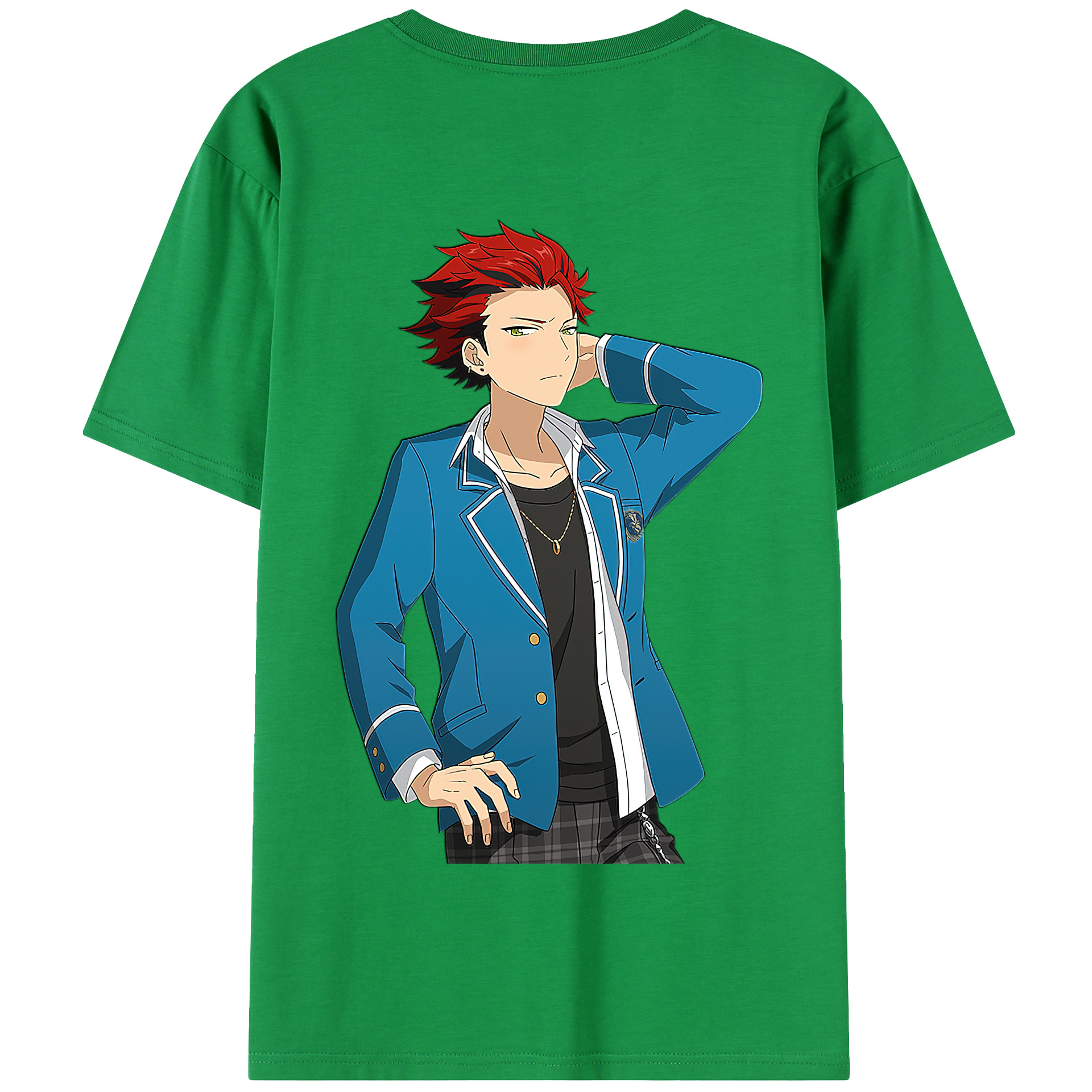 （画像用） あんさんぶるスターズ! Ensemble Stars 綿100％半袖Tシャツ（背面プリント）