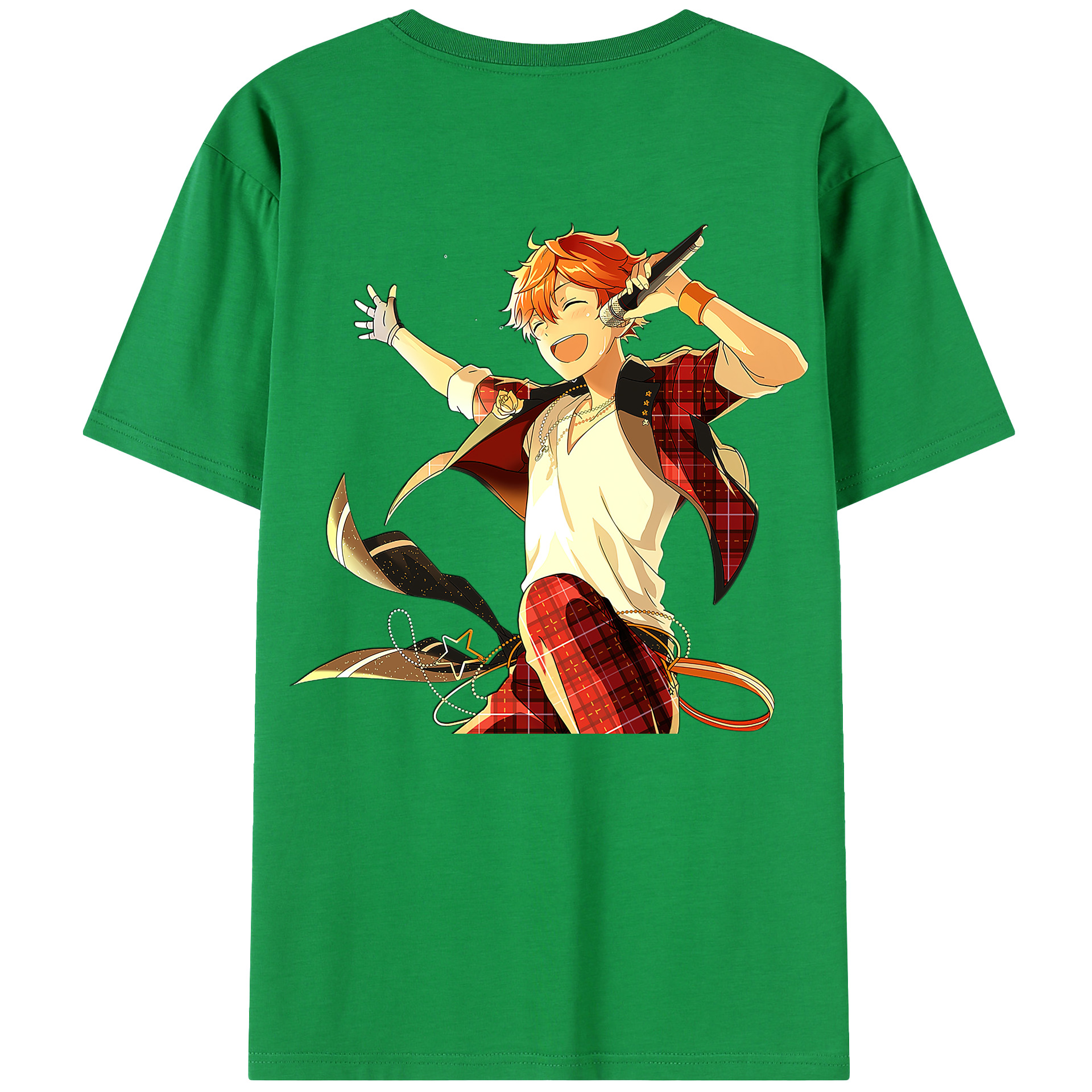 （画像用） あんさんぶるスターズ! Ensemble Stars 綿100％半袖Tシャツ（背面プリント）