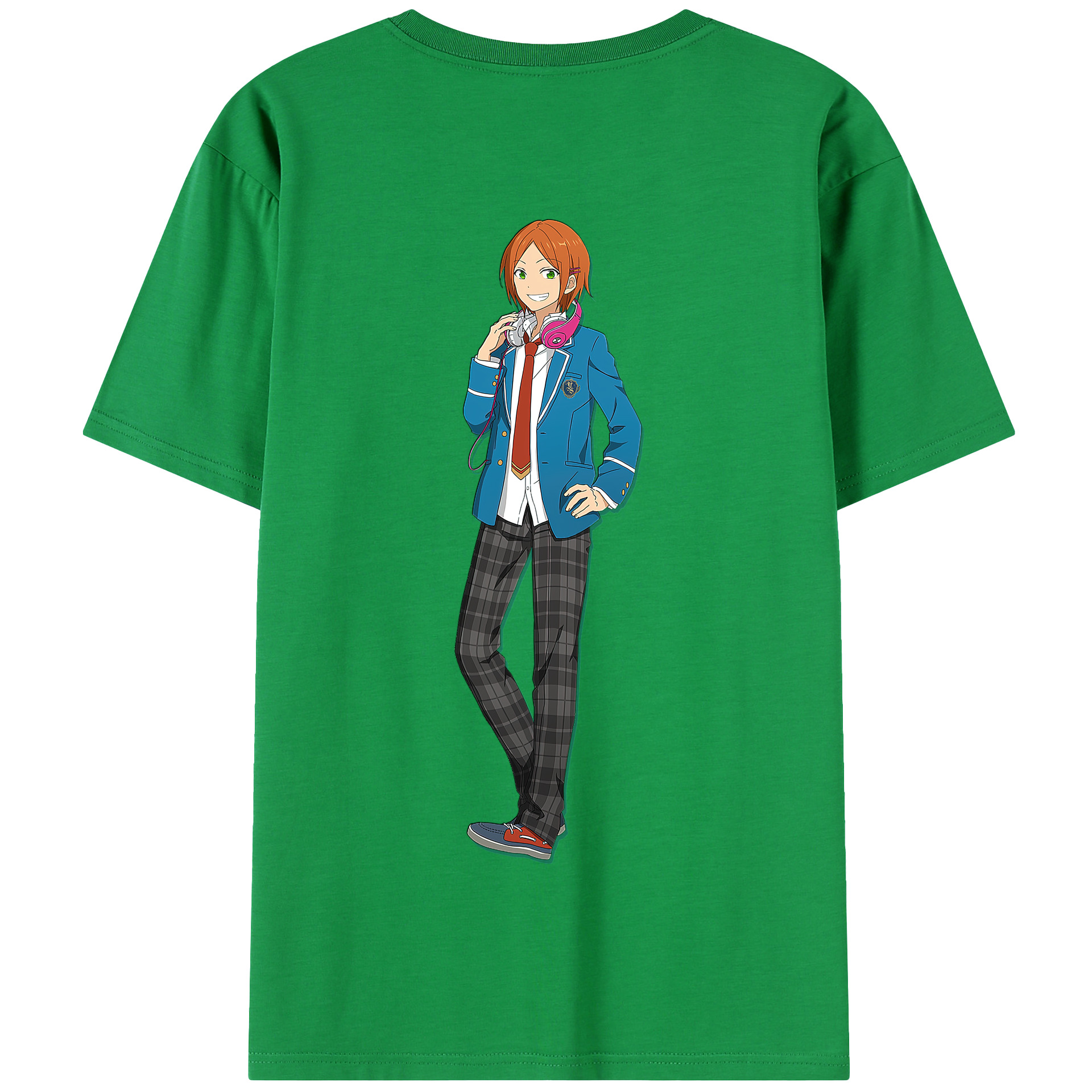 （画像用） あんさんぶるスターズ! Ensemble Stars 綿100％半袖Tシャツ（背面プリント）