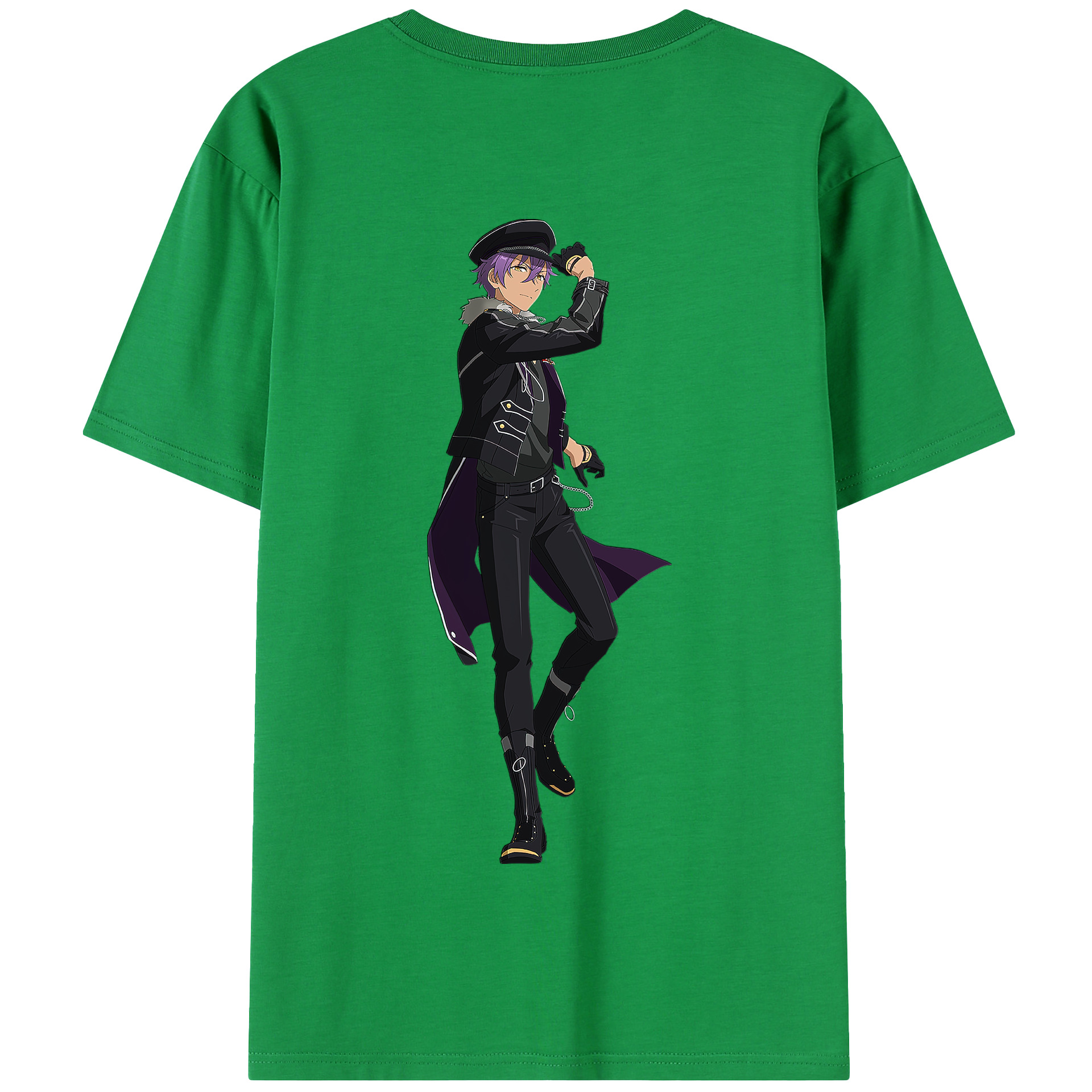（画像用） あんさんぶるスターズ! Ensemble Stars 綿100％半袖Tシャツ（背面プリント）