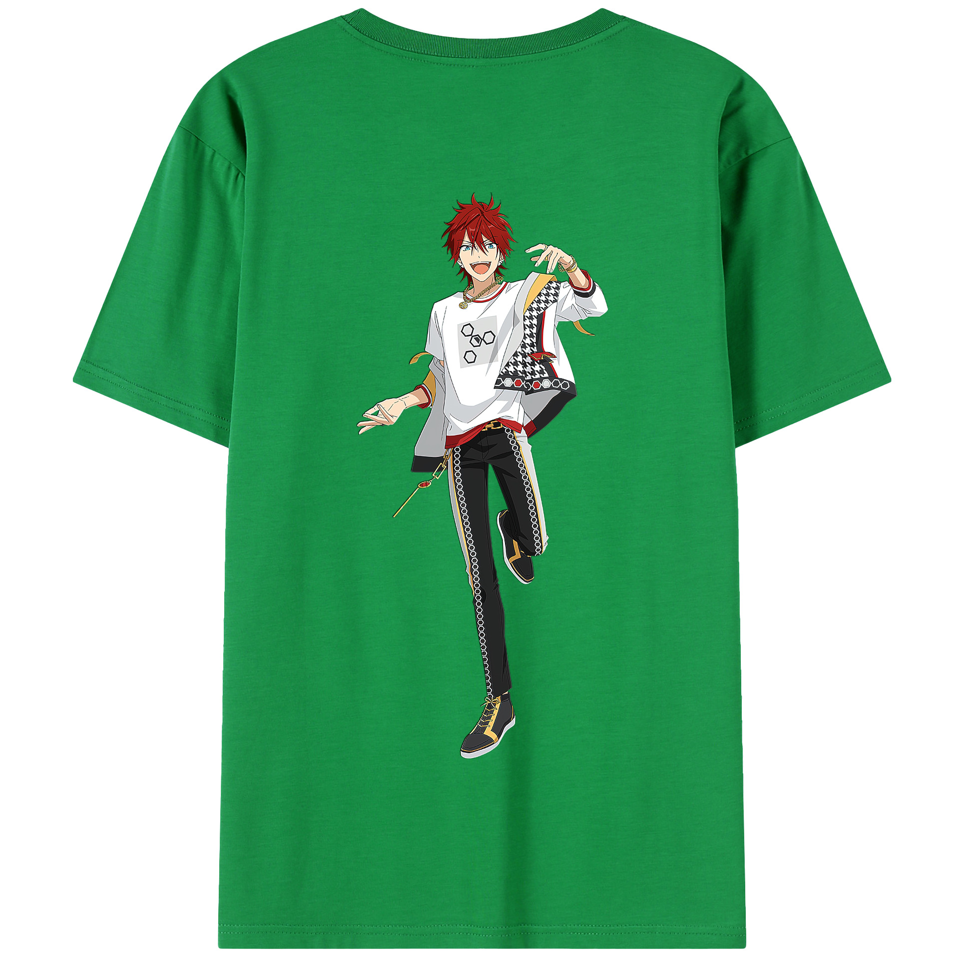 （画像用） あんさんぶるスターズ! Ensemble Stars 綿100％半袖Tシャツ（背面プリント）