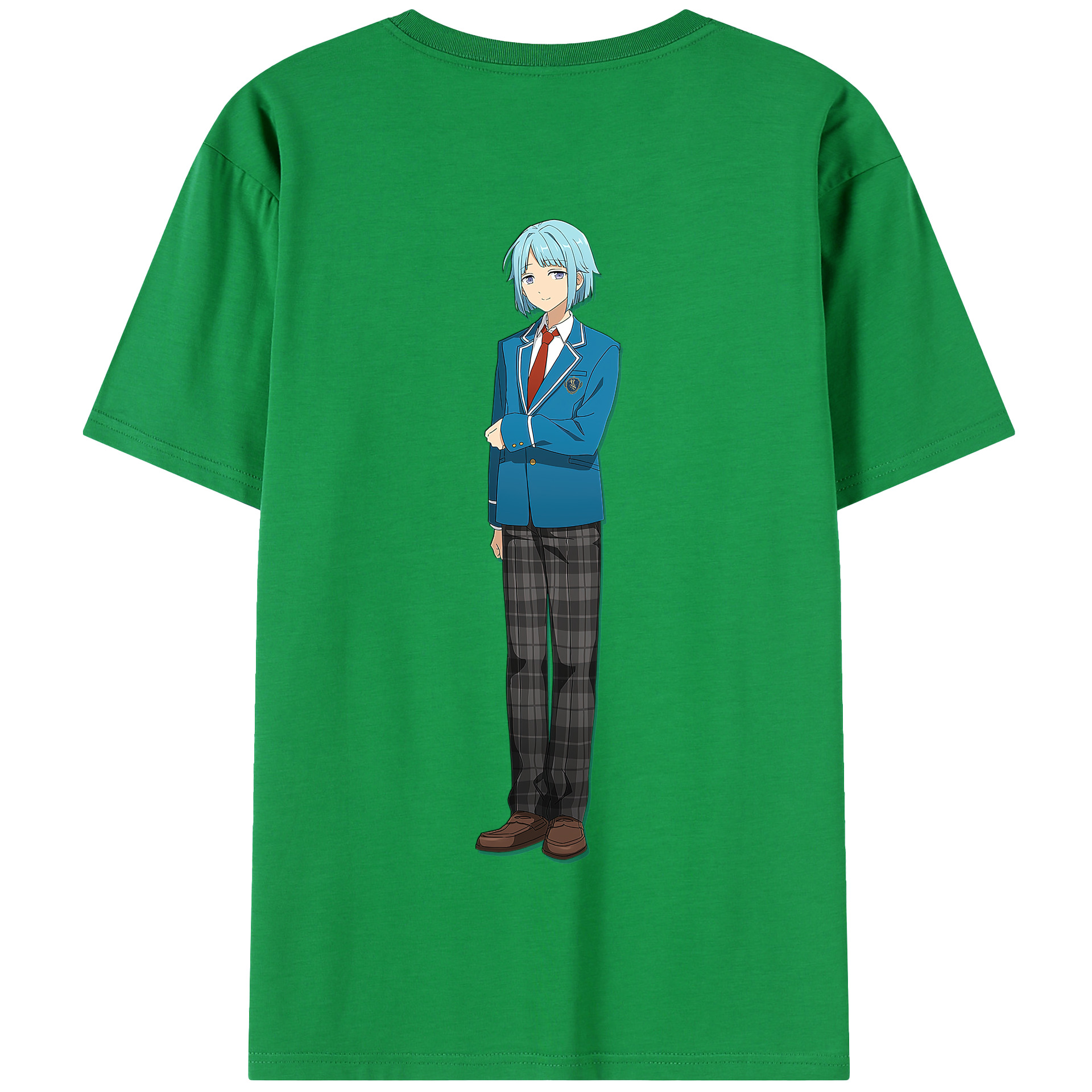 （画像用） あんさんぶるスターズ! Ensemble Stars 綿100％半袖Tシャツ（背面プリント）
