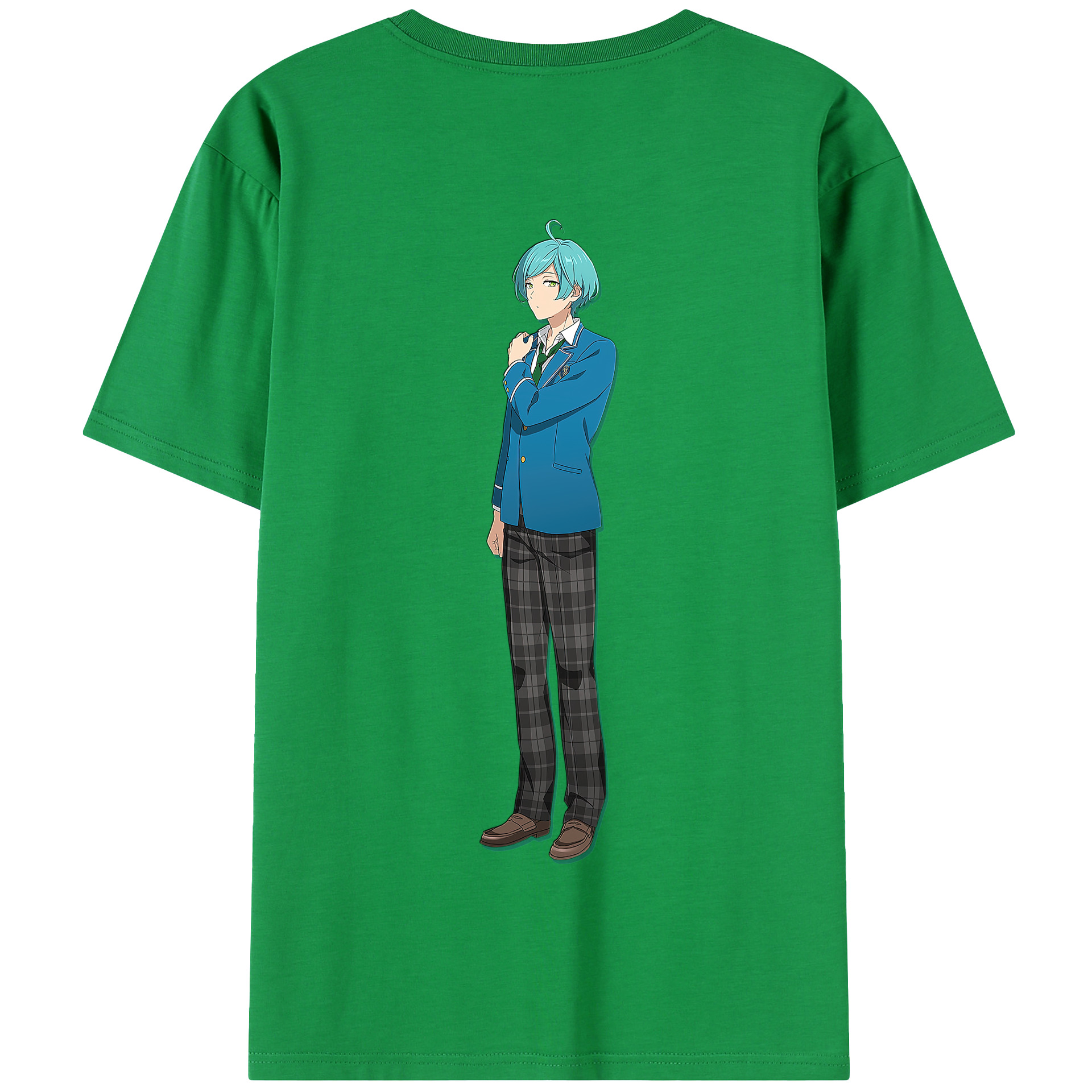 （画像用） あんさんぶるスターズ! Ensemble Stars 綿100％半袖Tシャツ（背面プリント）