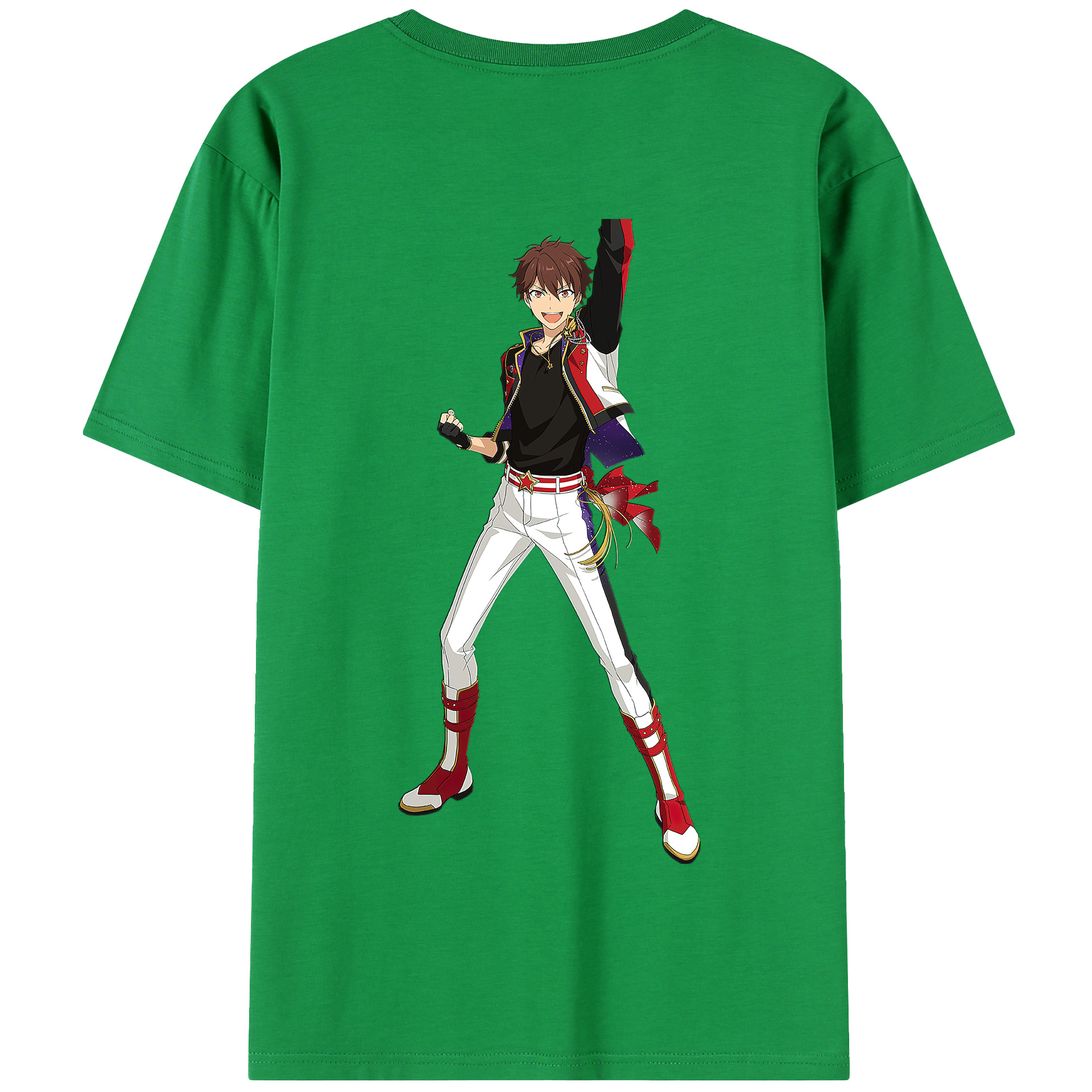 （画像用） あんさんぶるスターズ! Ensemble Stars 綿100％半袖Tシャツ（背面プリント）
