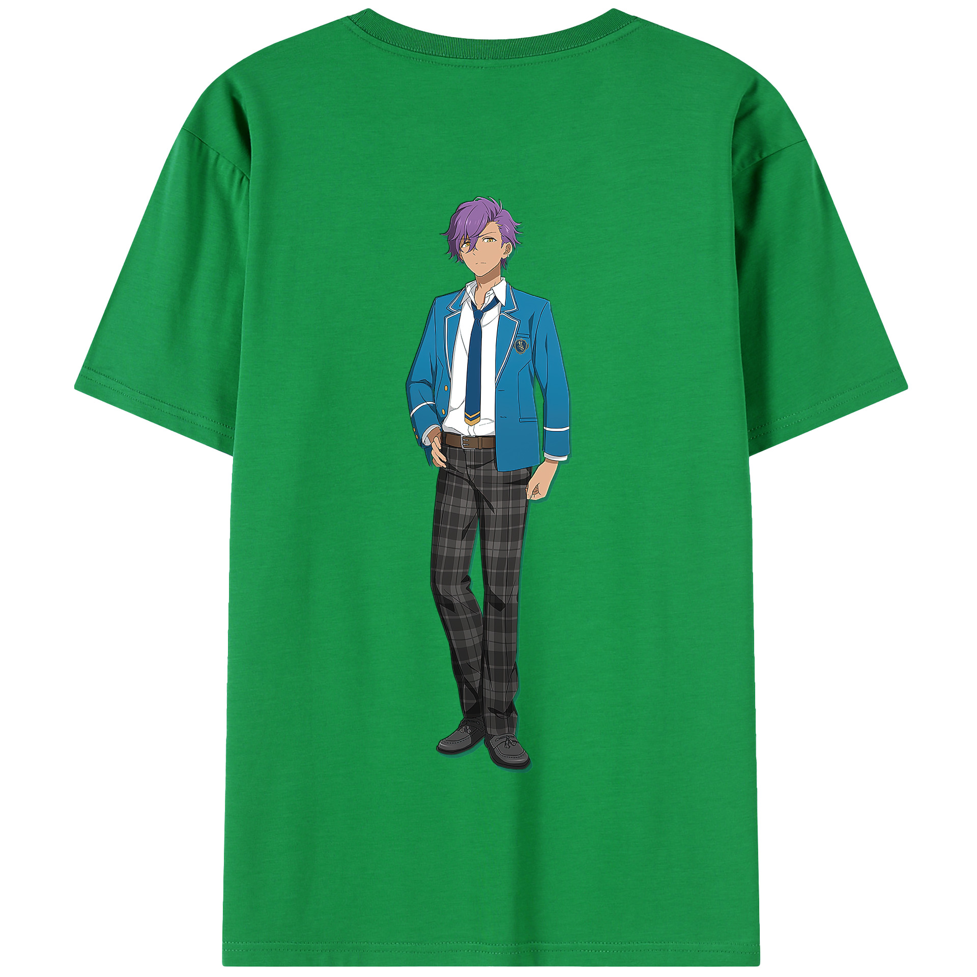 （画像用） あんさんぶるスターズ! Ensemble Stars 綿100％半袖Tシャツ（背面プリント）