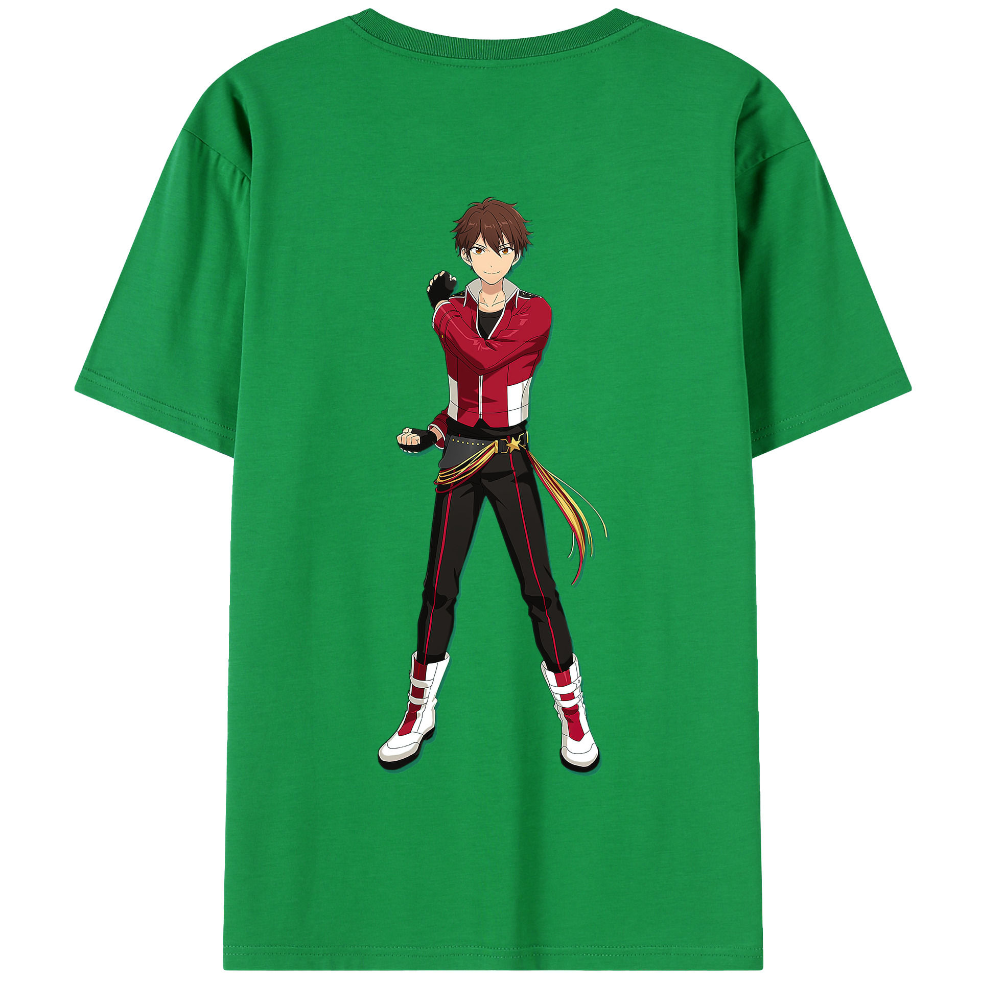 （画像用） あんさんぶるスターズ! Ensemble Stars 綿100％半袖Tシャツ（背面プリント）