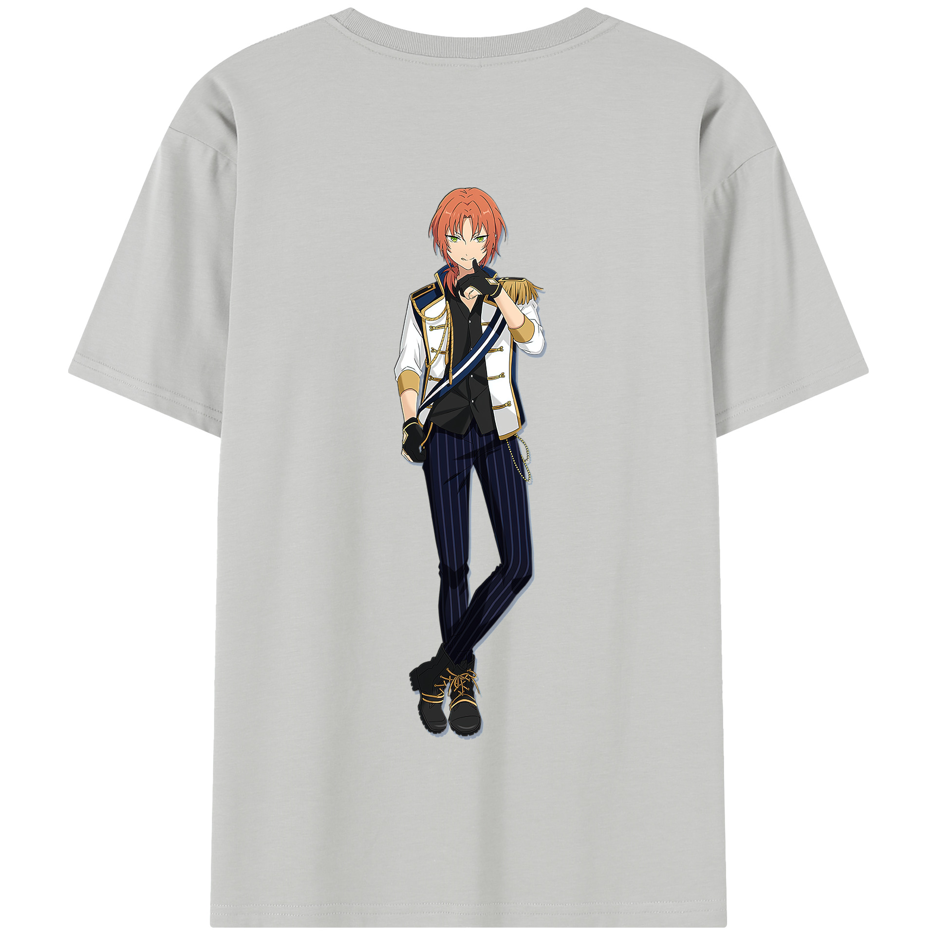 （画像用） あんさんぶるスターズ! Ensemble Stars 綿100％半袖Tシャツ（背面プリント）