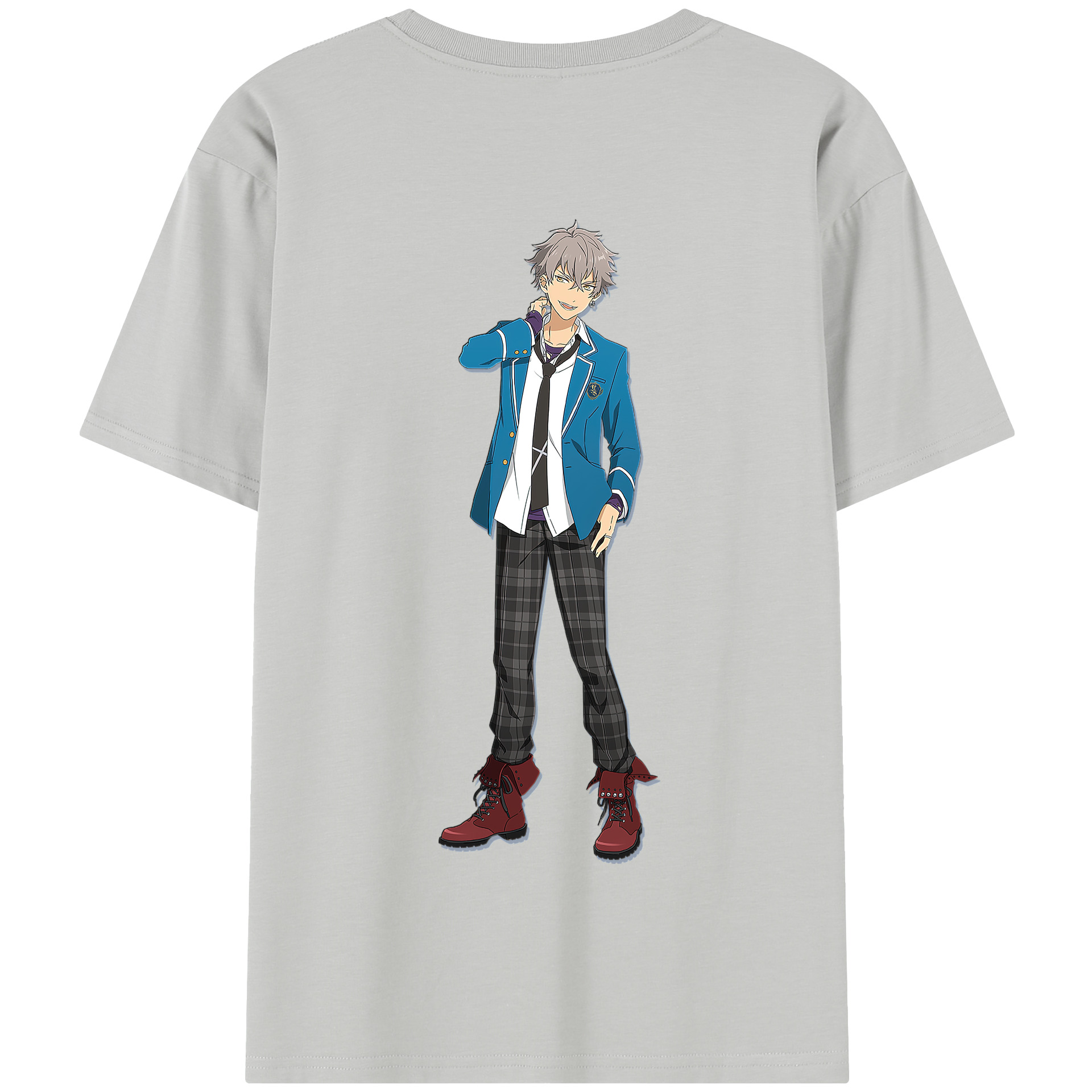 （画像用） あんさんぶるスターズ! Ensemble Stars 綿100％半袖Tシャツ（背面プリント）