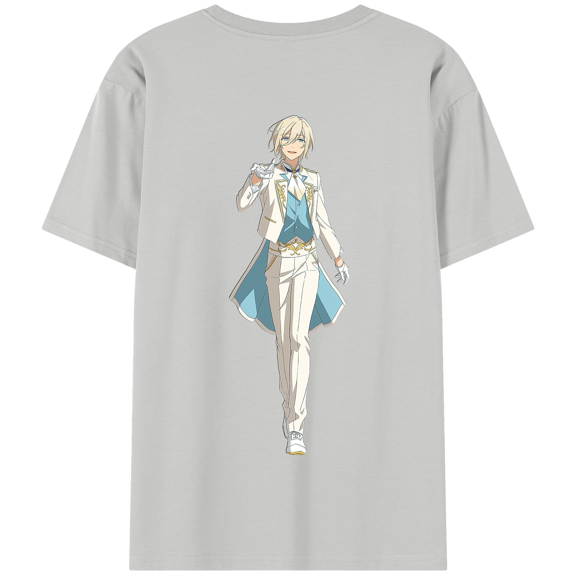 （画像用） あんさんぶるスターズ! Ensemble Stars 綿100％半袖Tシャツ（背面プリント）