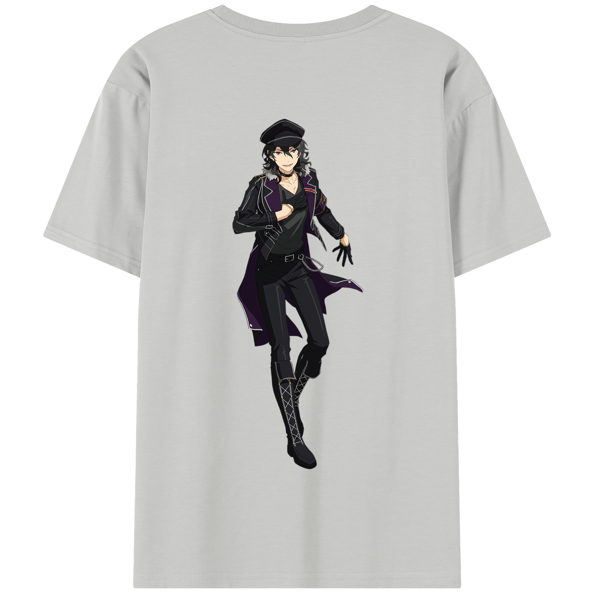 （画像用） あんさんぶるスターズ! Ensemble Stars 綿100％半袖Tシャツ（背面プリント）